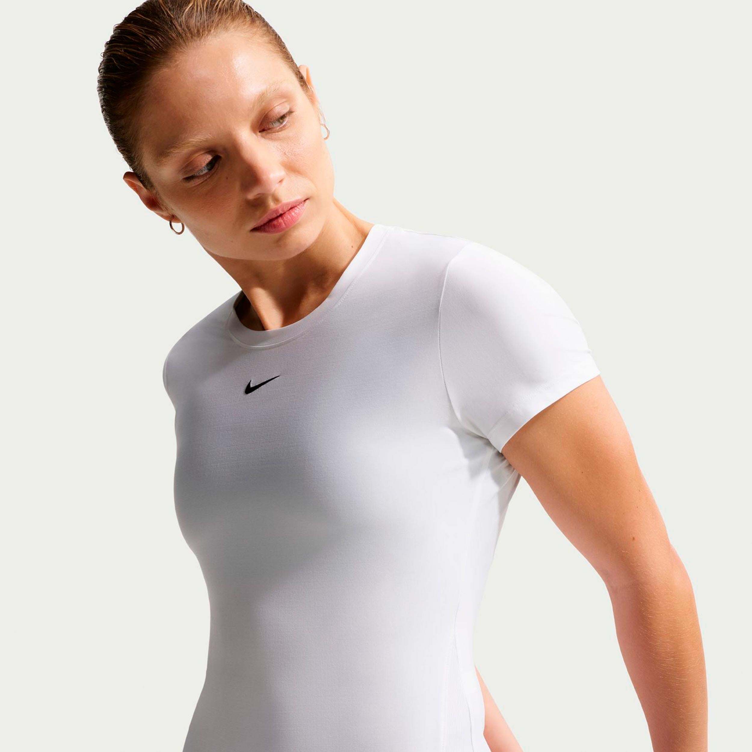 Nike Dri-Fit Victory  Maglietta Donna - bianco, nero