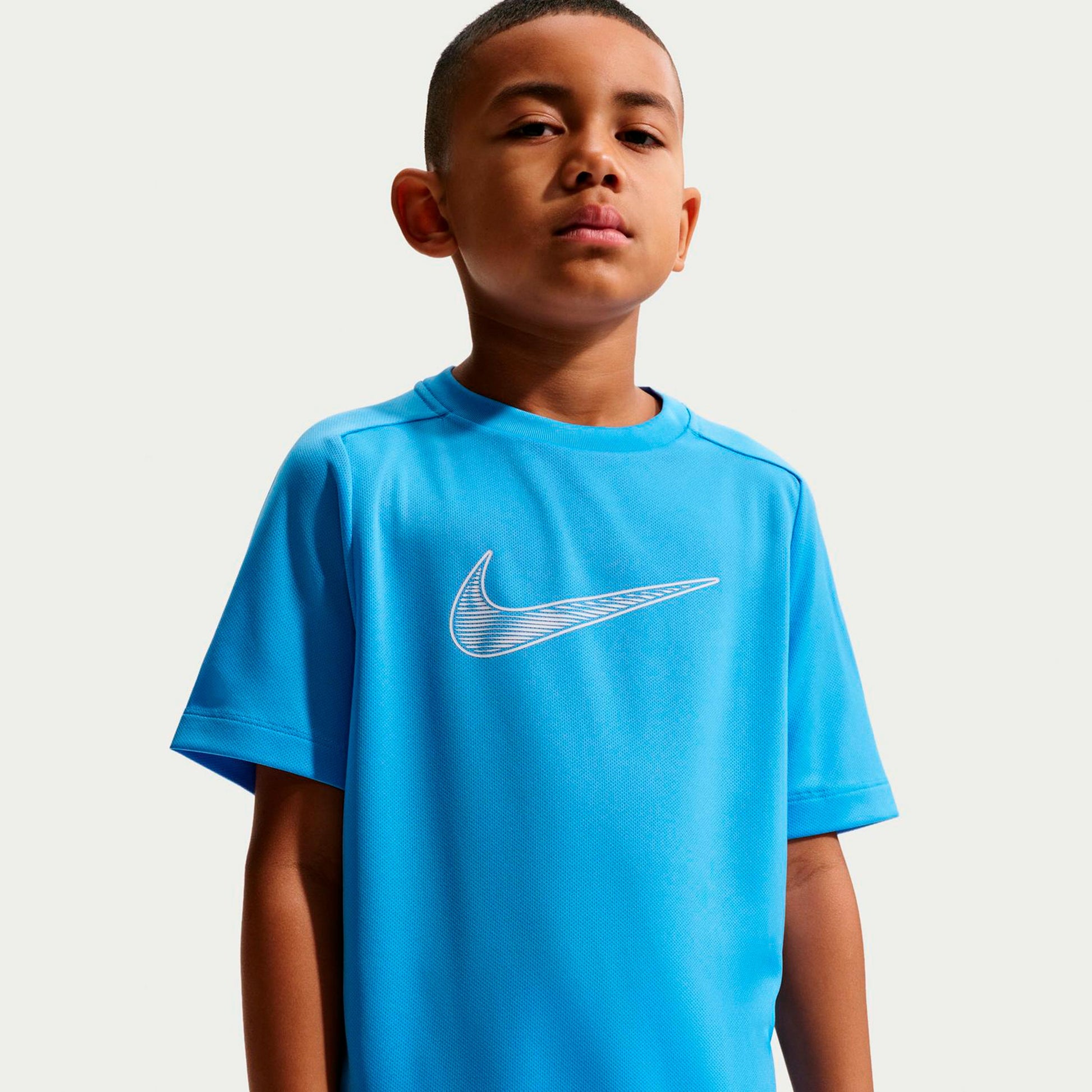 Nike Dri-Fit Multi  Maglietta Ragazzi-turchese