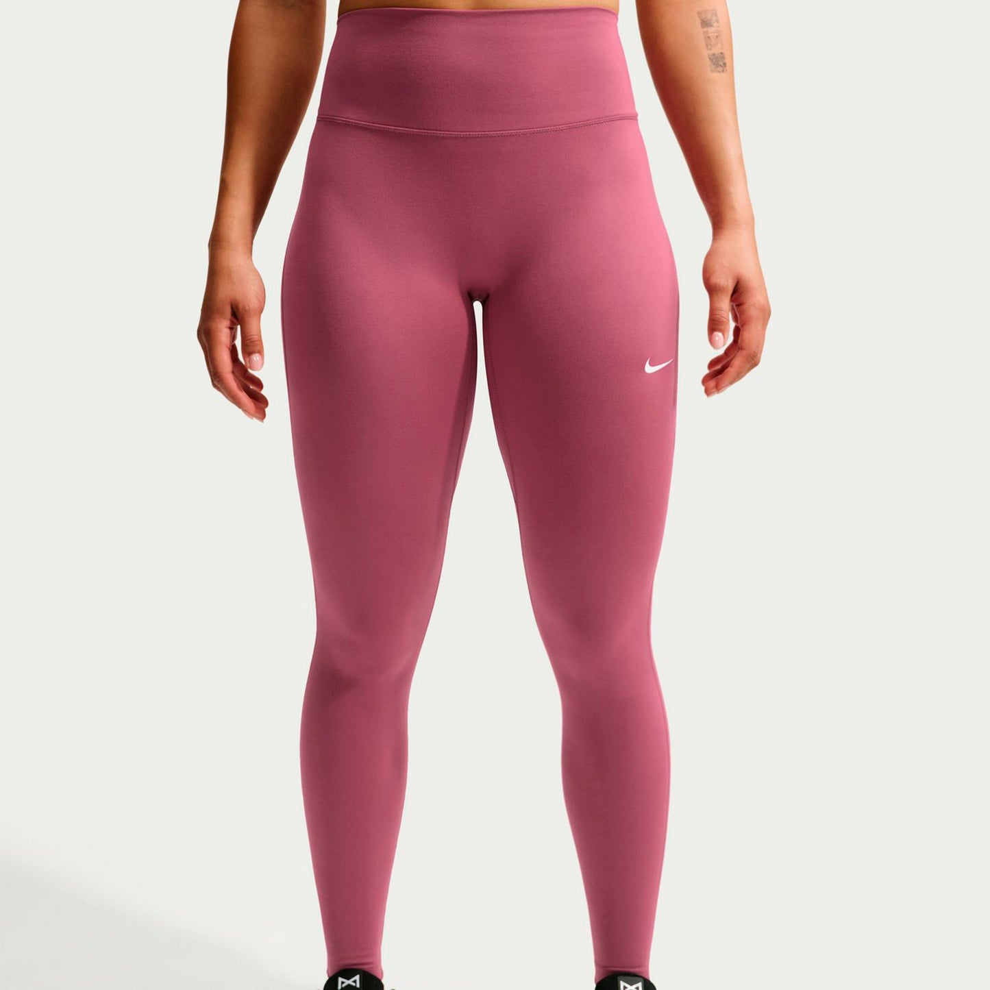 Nike Dri-Fit One High Rise Calzamaglia Donna - malva