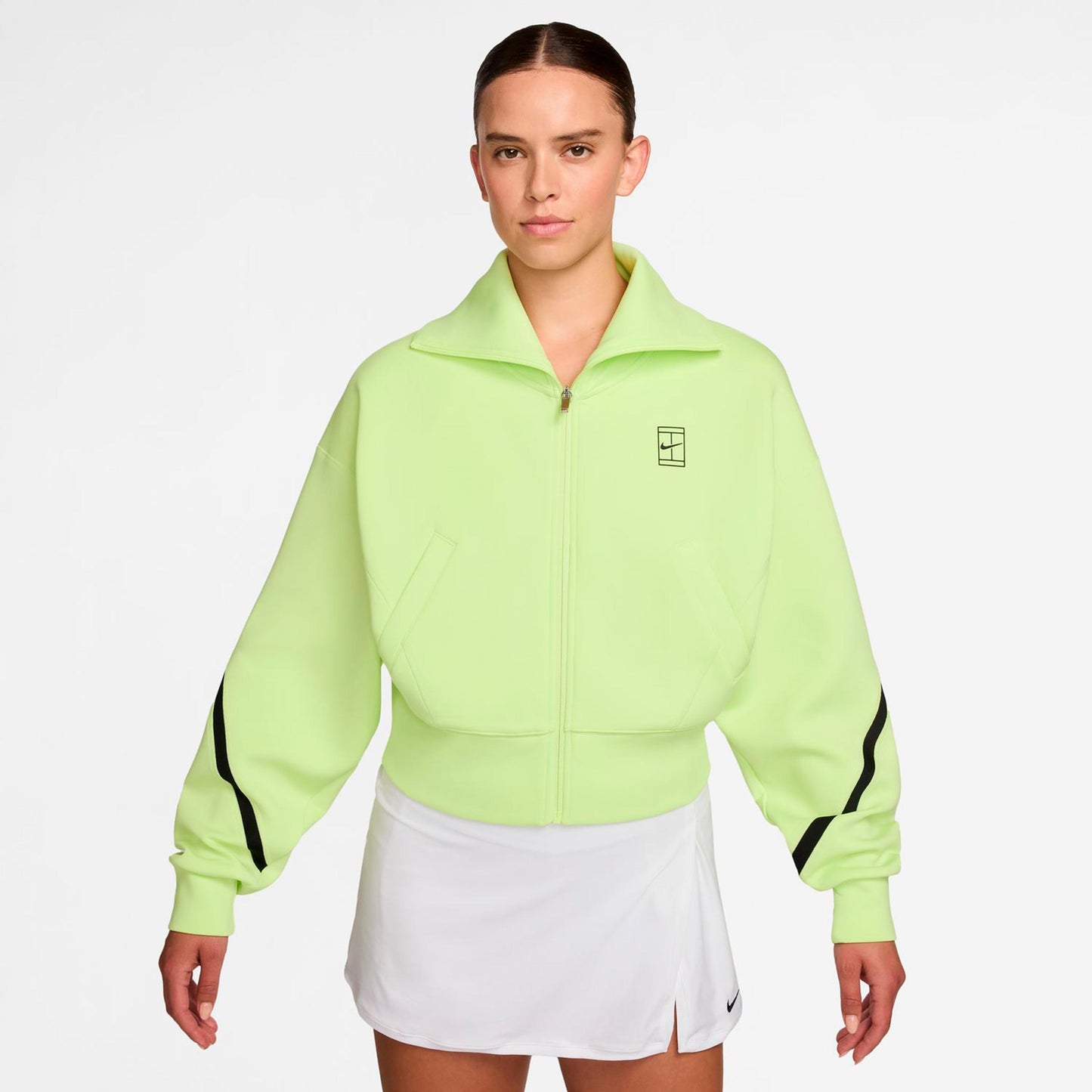 Nike Court Dri-Fit Advantage  Giacca da allenamento Donna-lime