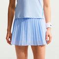 Dri-Fit Victory High Rise Pleated Gonna Donna - blu chiaro