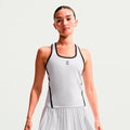 Court Dri-Fit Advantage Canottiera Donna - bianco, nero