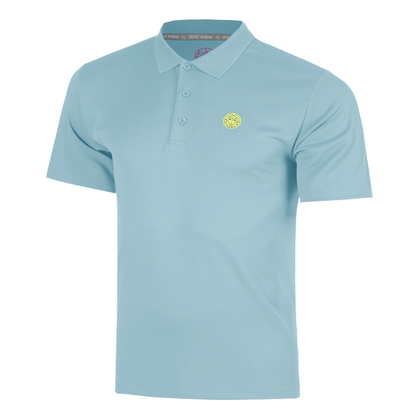 BIDI BADU Solid Polo Uomini-color petrolio