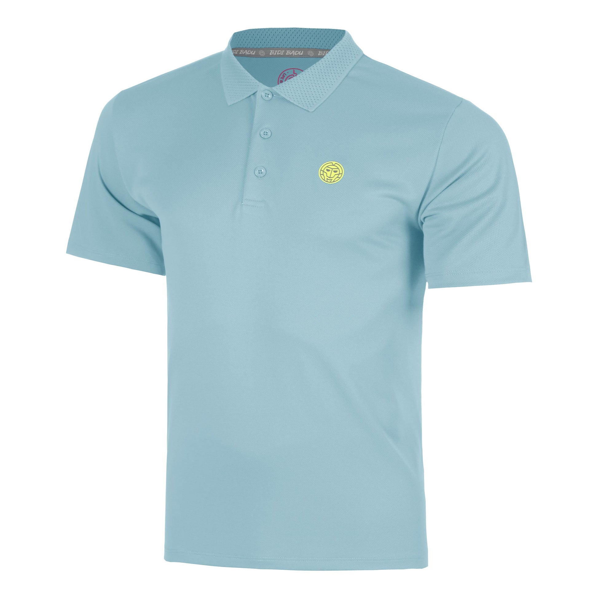 BIDI BADU Solid Polo Uomini-color petrolio