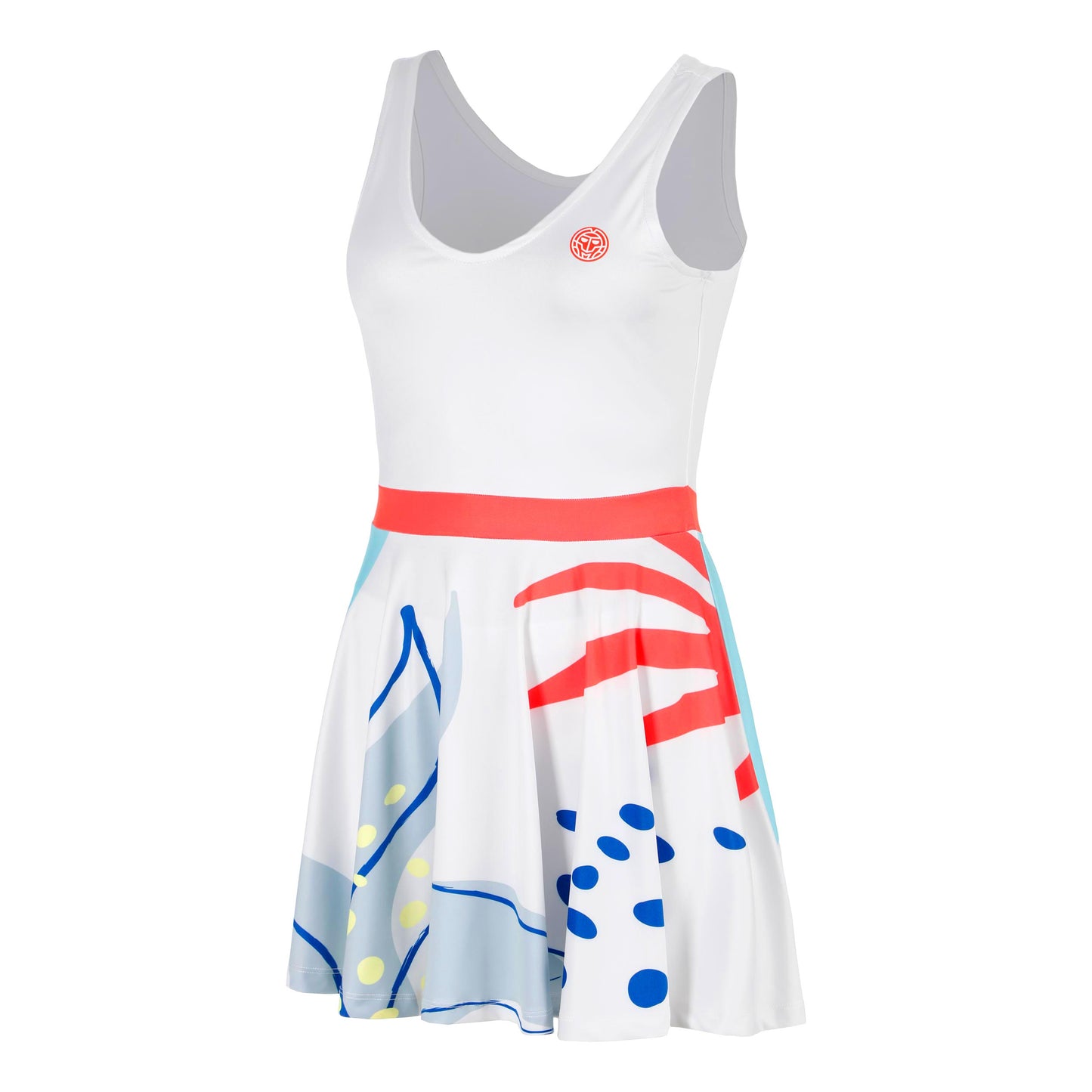 BIDI BADU Hey Laguna Abito Donna-bianco, multicolore