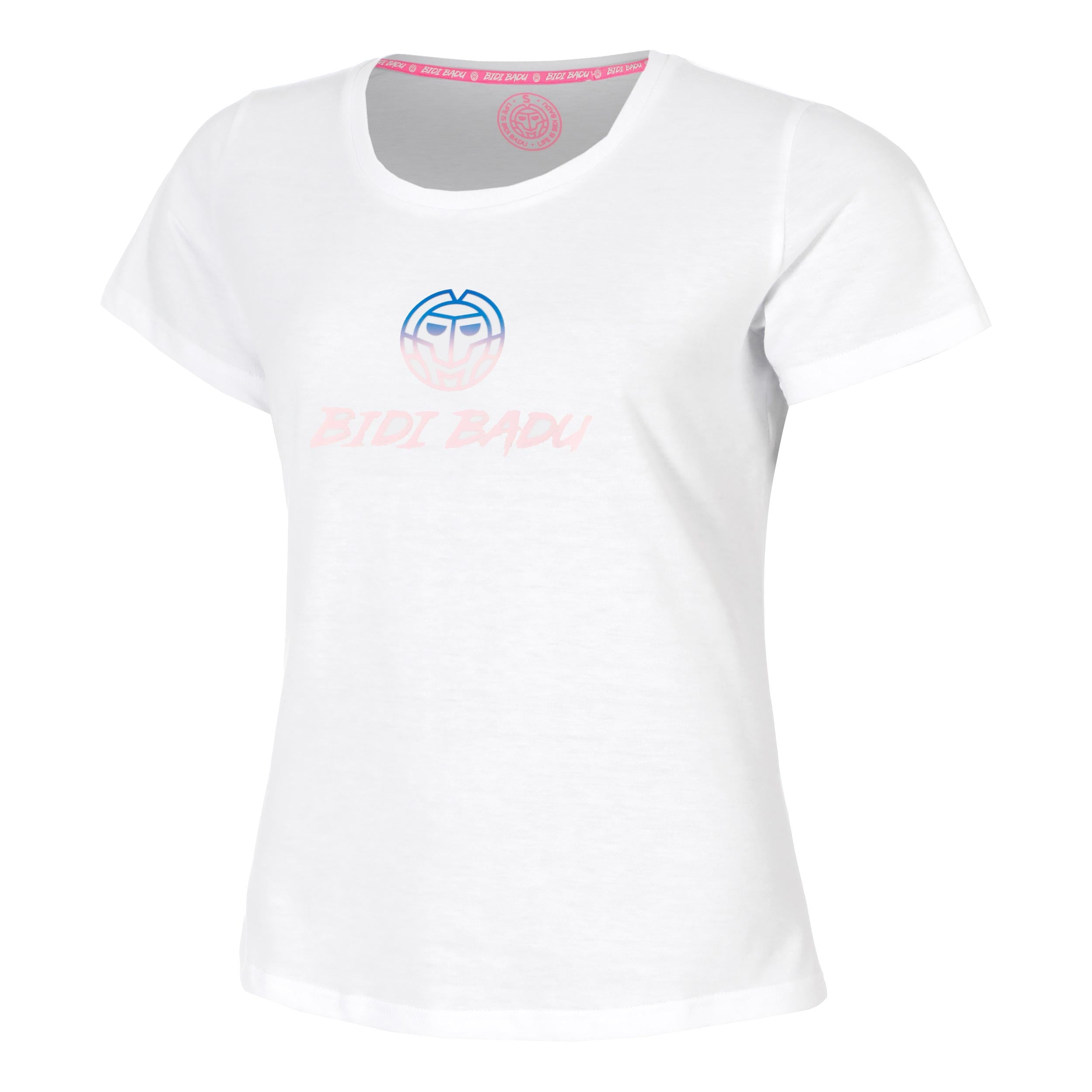 BIDI BADU Out of Control Logo Maglietta Donna-blu