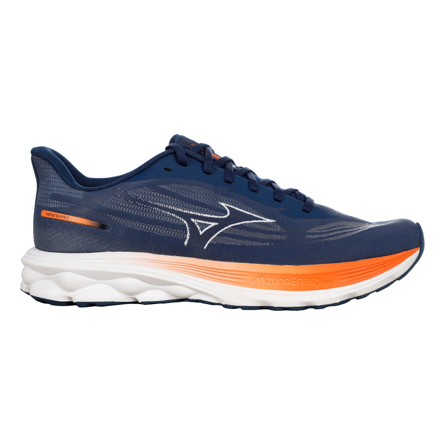 Mizuno Wave Skyrise 7  Scarpe neutrali Uomini - blu scuro, corallo