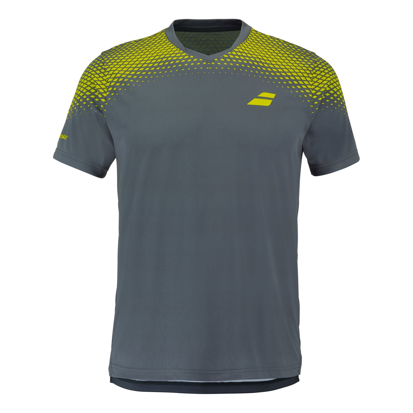 Babolat Aero Maglietta Uomini-grigio, giallo