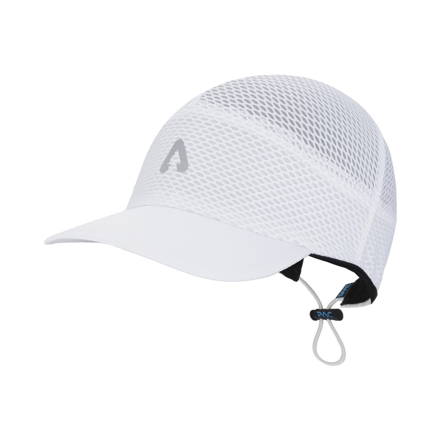 P.A.C. Mesh Run Cappellino Unisex-bianco