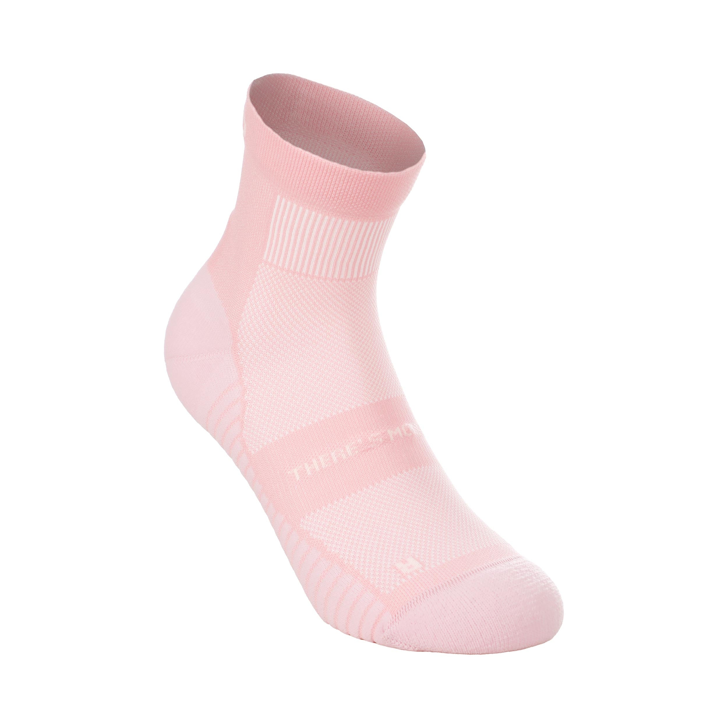 Odlo Performance Run Quarter  Calze da corsa Unisex-rosa