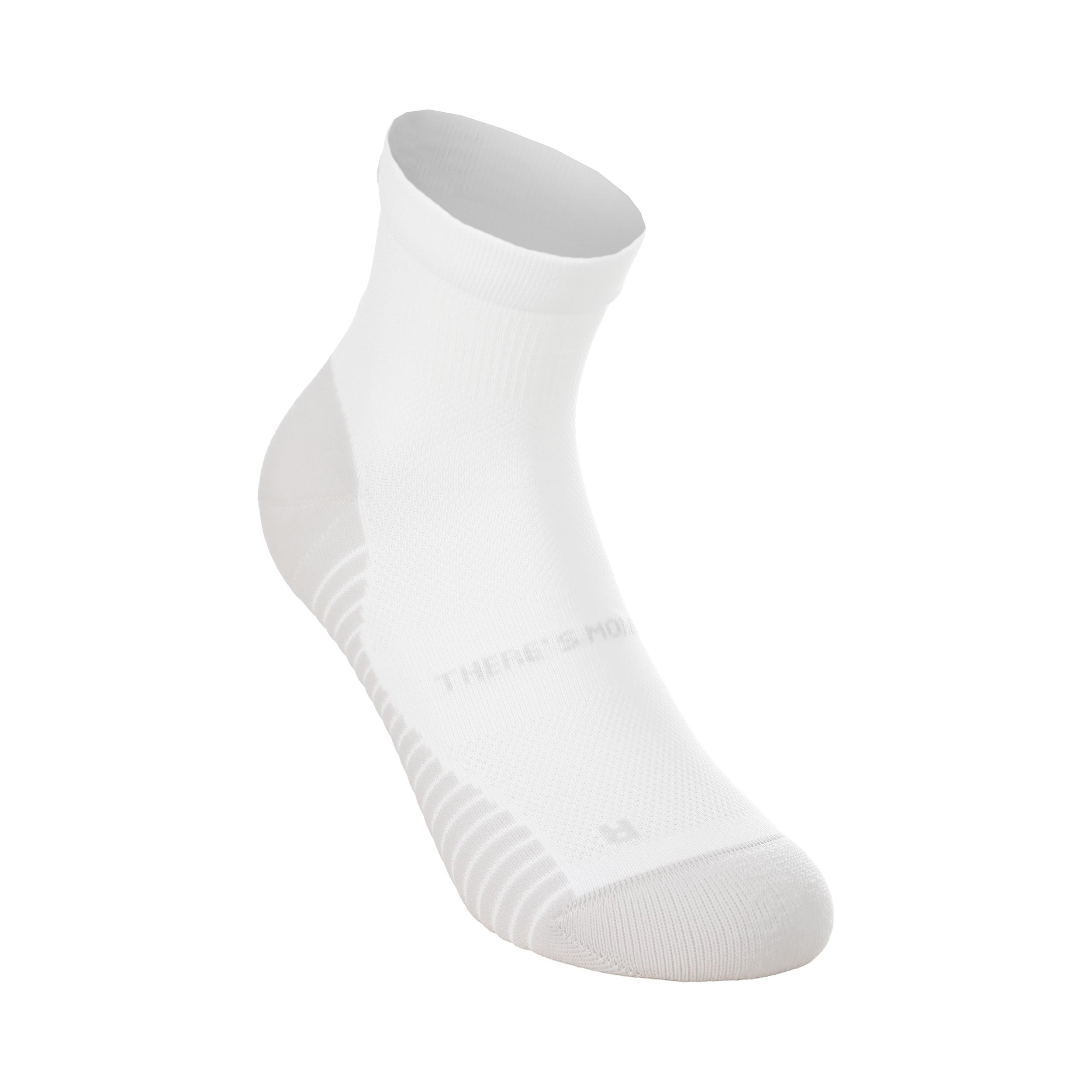 Odlo Performance Run Quarter  Calze da corsa Unisex-bianco