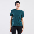 Essential Seamless  Camicia da corsa Donna - color petrolio