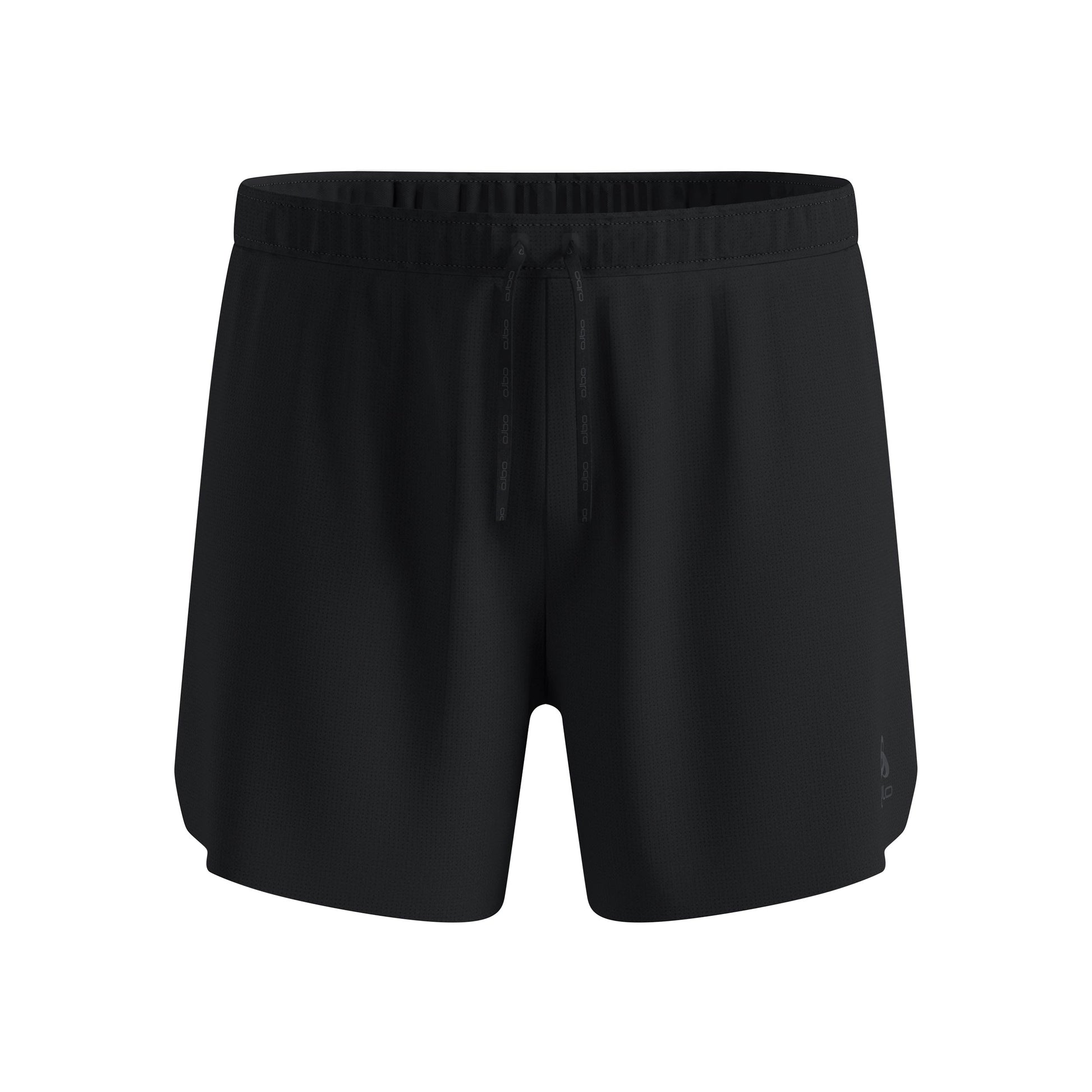 Odlo Zeroweight 5in Pantaloncini da corsa Uomini-nero