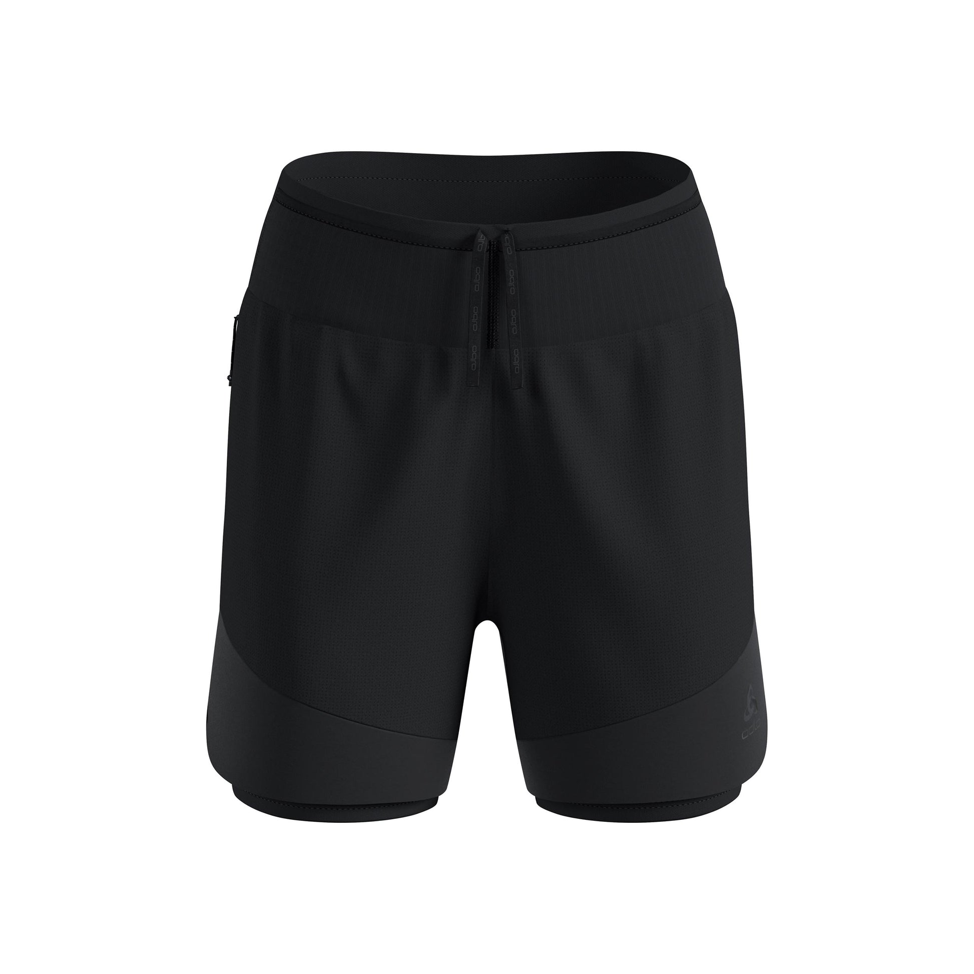 Odlo X-Alp Trail 5in 2in1 Pantaloncini da corsa Donna-nero