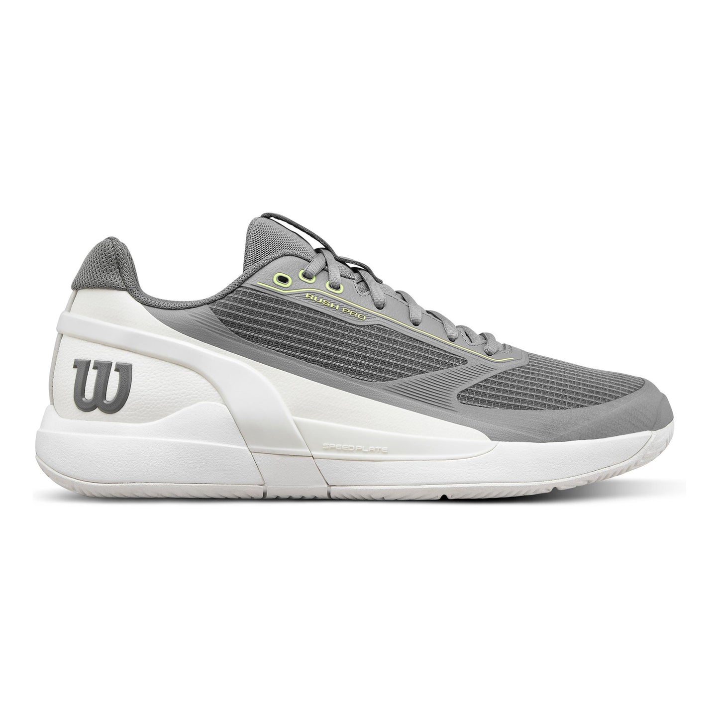 Wilson Rush Pro 5 Scarpa per tutte le superfici Uomini - bianco, grigio