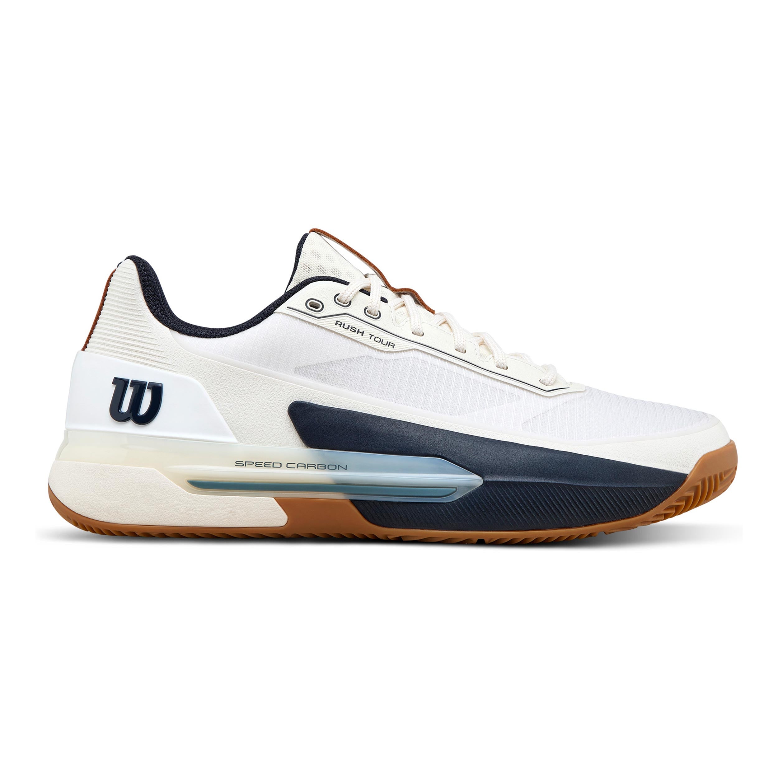 Wilson Rush Tour 5 Scarpa per terra rossa Uomini-bianco, blu scuro
