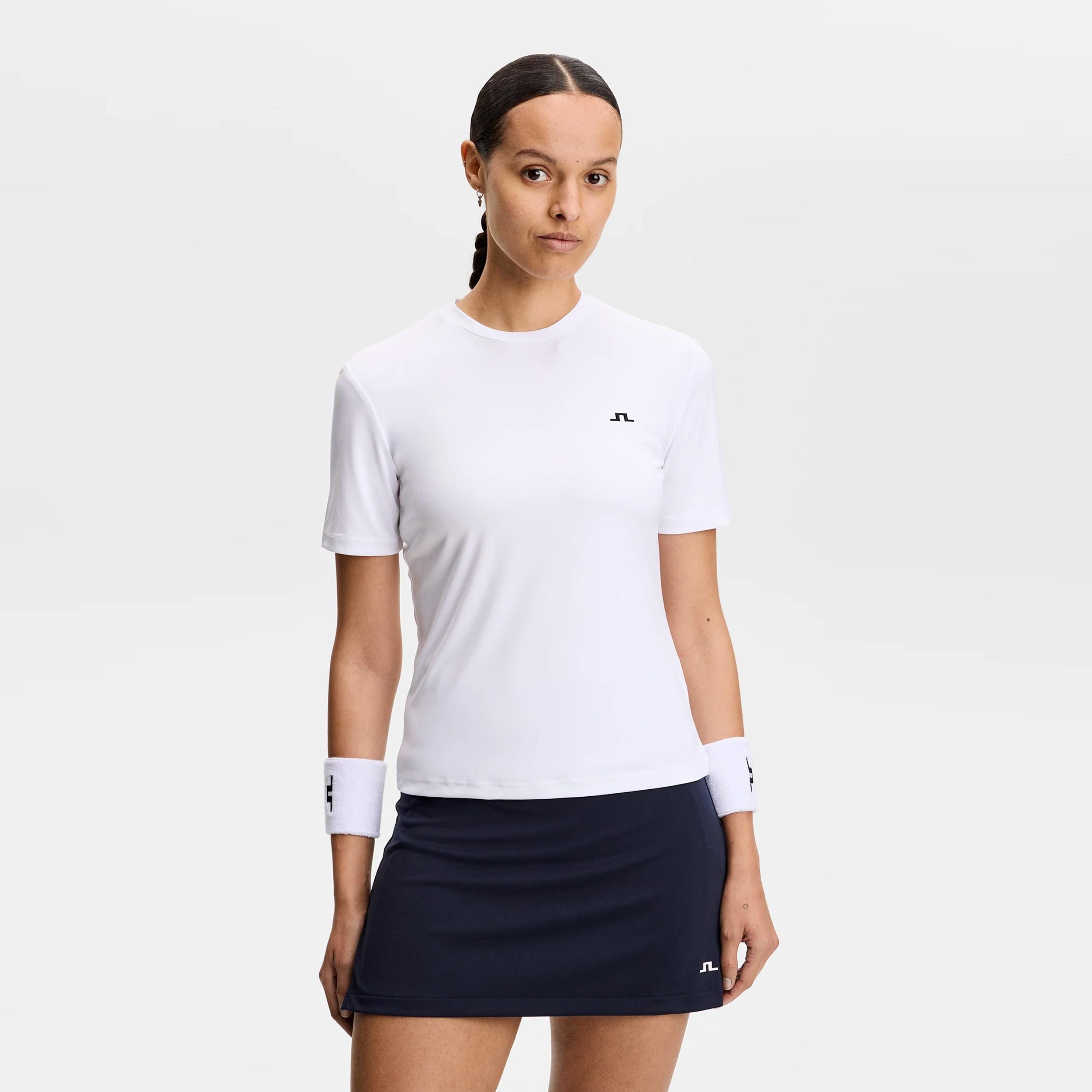 JLindeberg Ada  Maglietta Donna-bianco