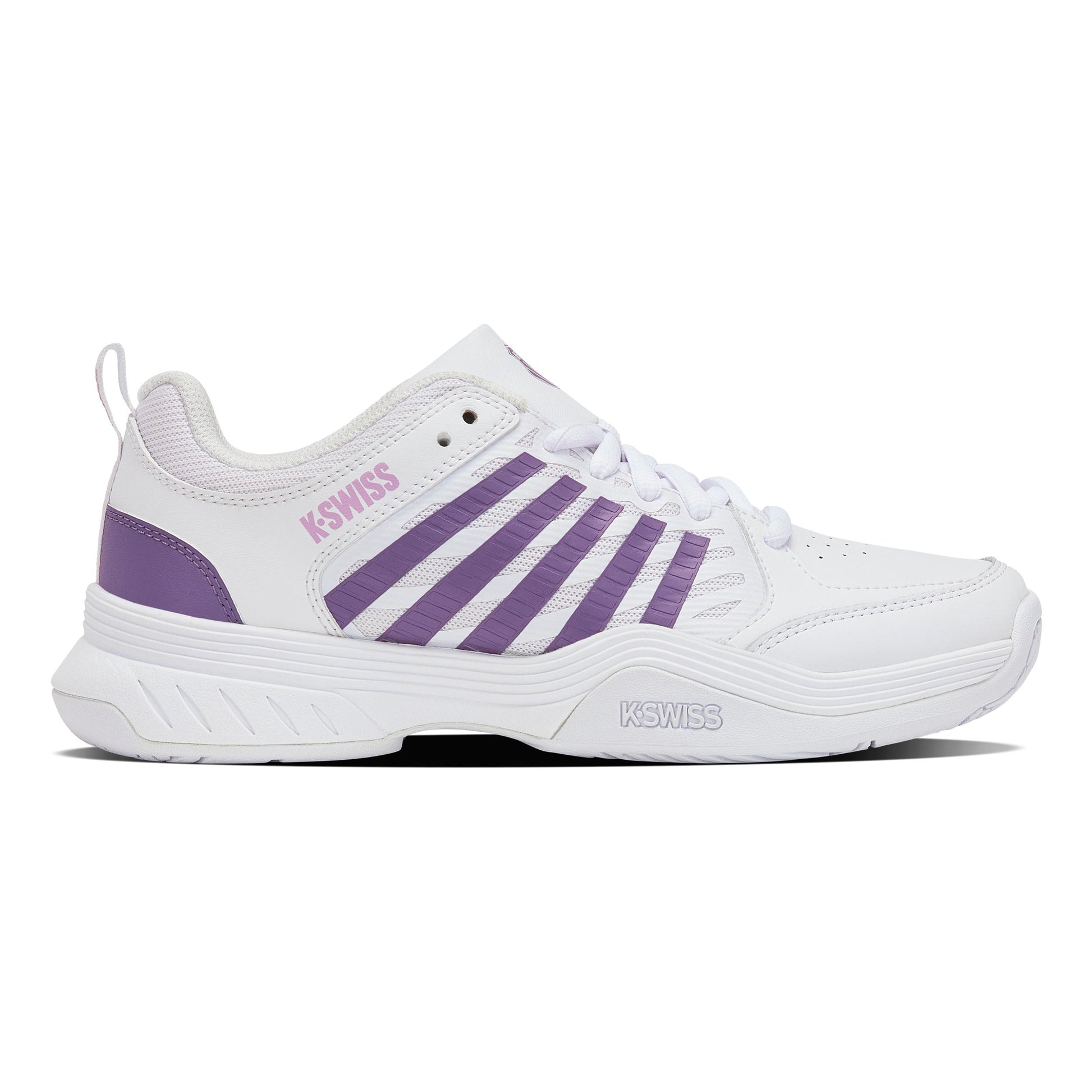 K-Swiss COURT EXPRESS 2  AC Scarpa per tutte le superfici Donna-bianco, lavanda