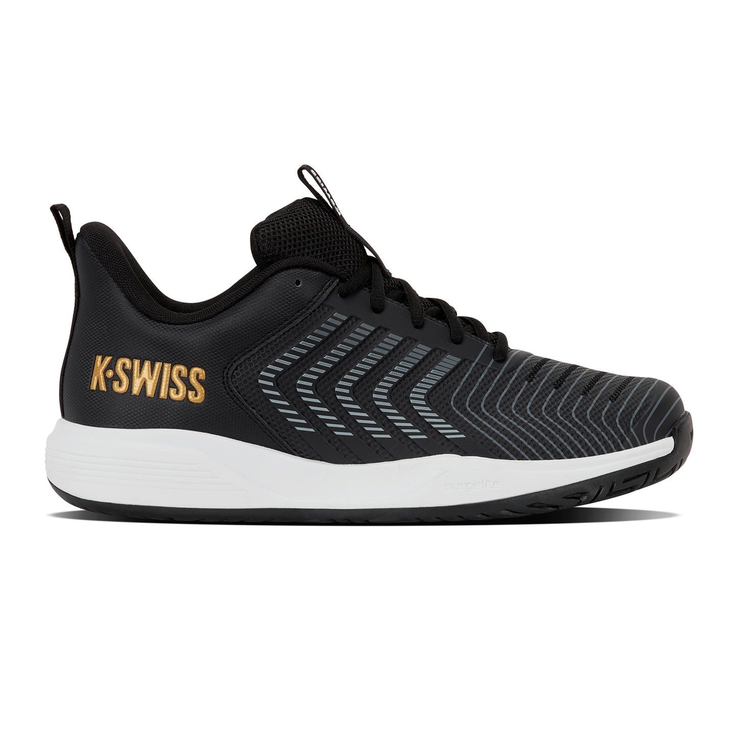K-Swiss Ultrashot Light Scarpa per tutte le superfici Uomini - nero, oro