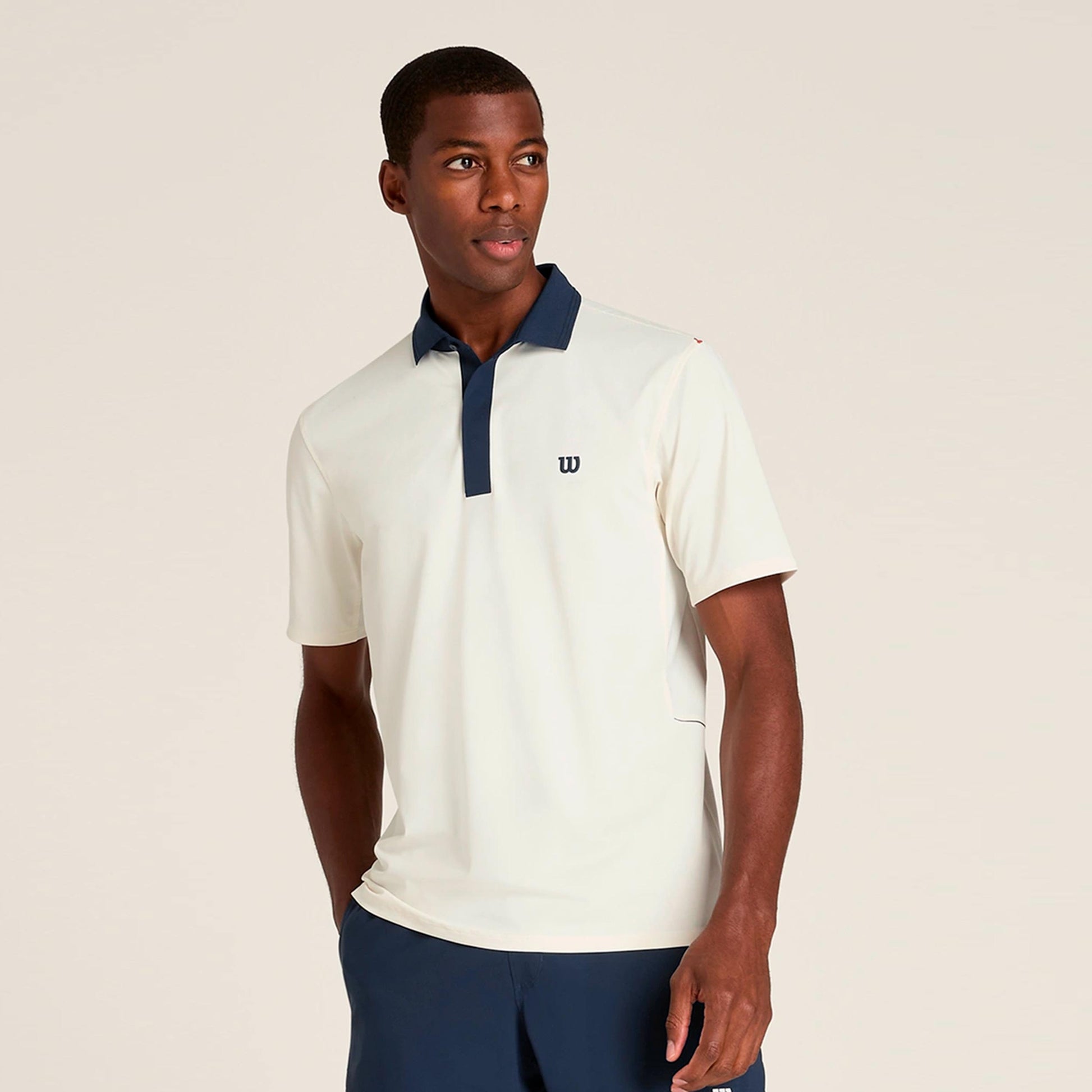 Wilson Challengers Technical Polo Uomini - beige