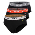Essential Cotton Stretch Brief Boxer - Confezione da 3 Uomini-nero, rosso