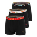 Essential Cotton Stretch Trunk Boxer Confezione da 3 Uomini - grigio