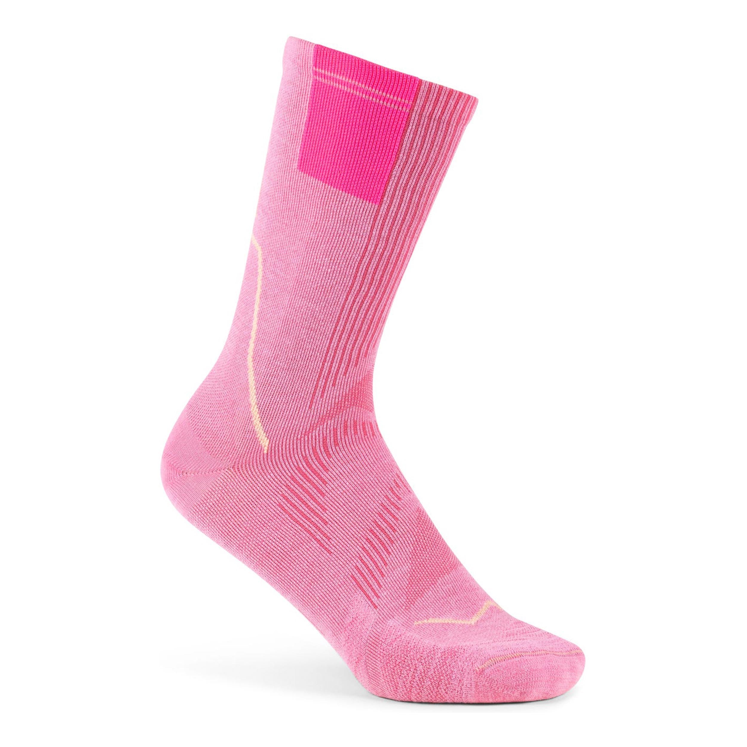 Buff Coolnet Crew  Calze da corsa Unisex-rosa