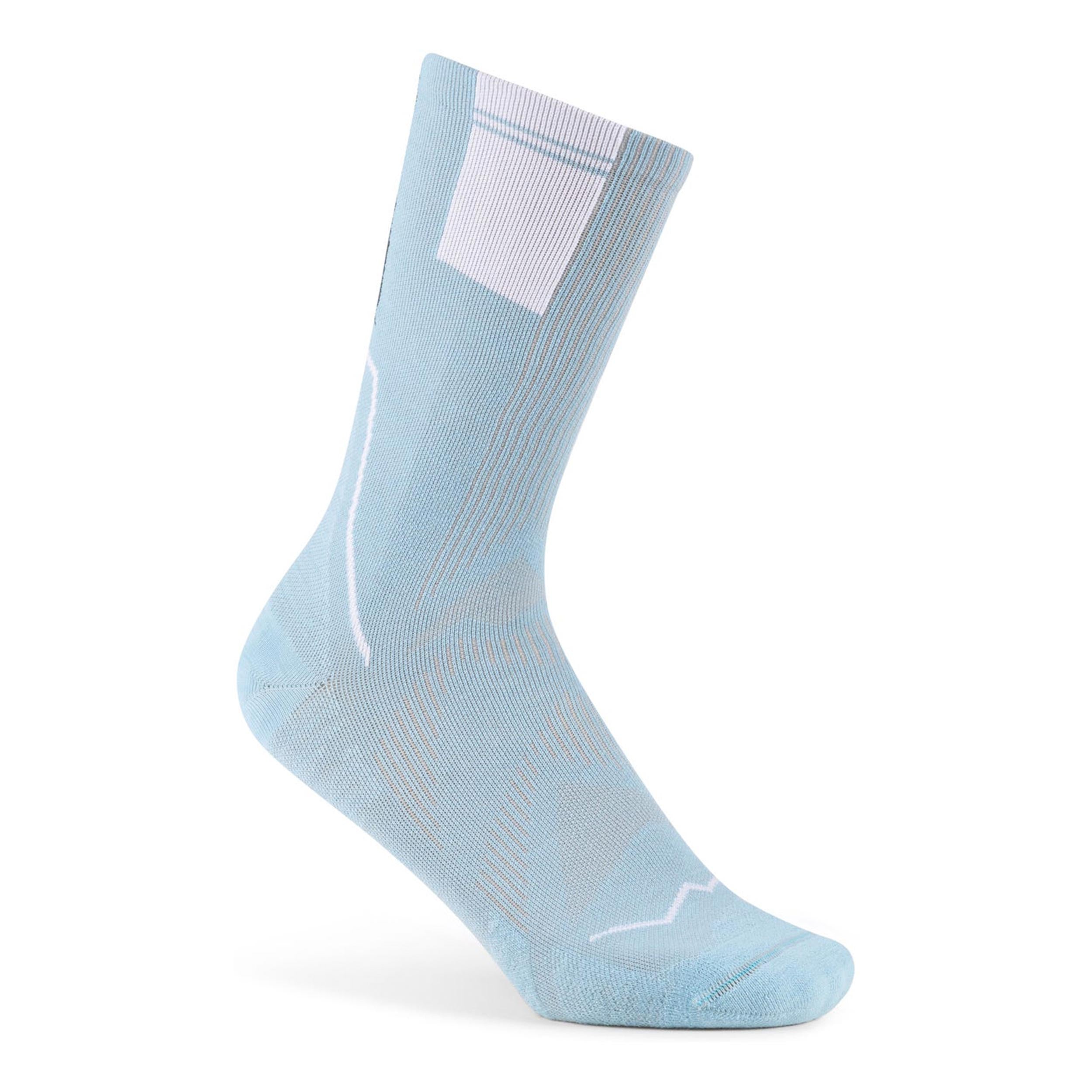 Buff Coolnet Crew  Calze da corsa Unisex-blu chiaro