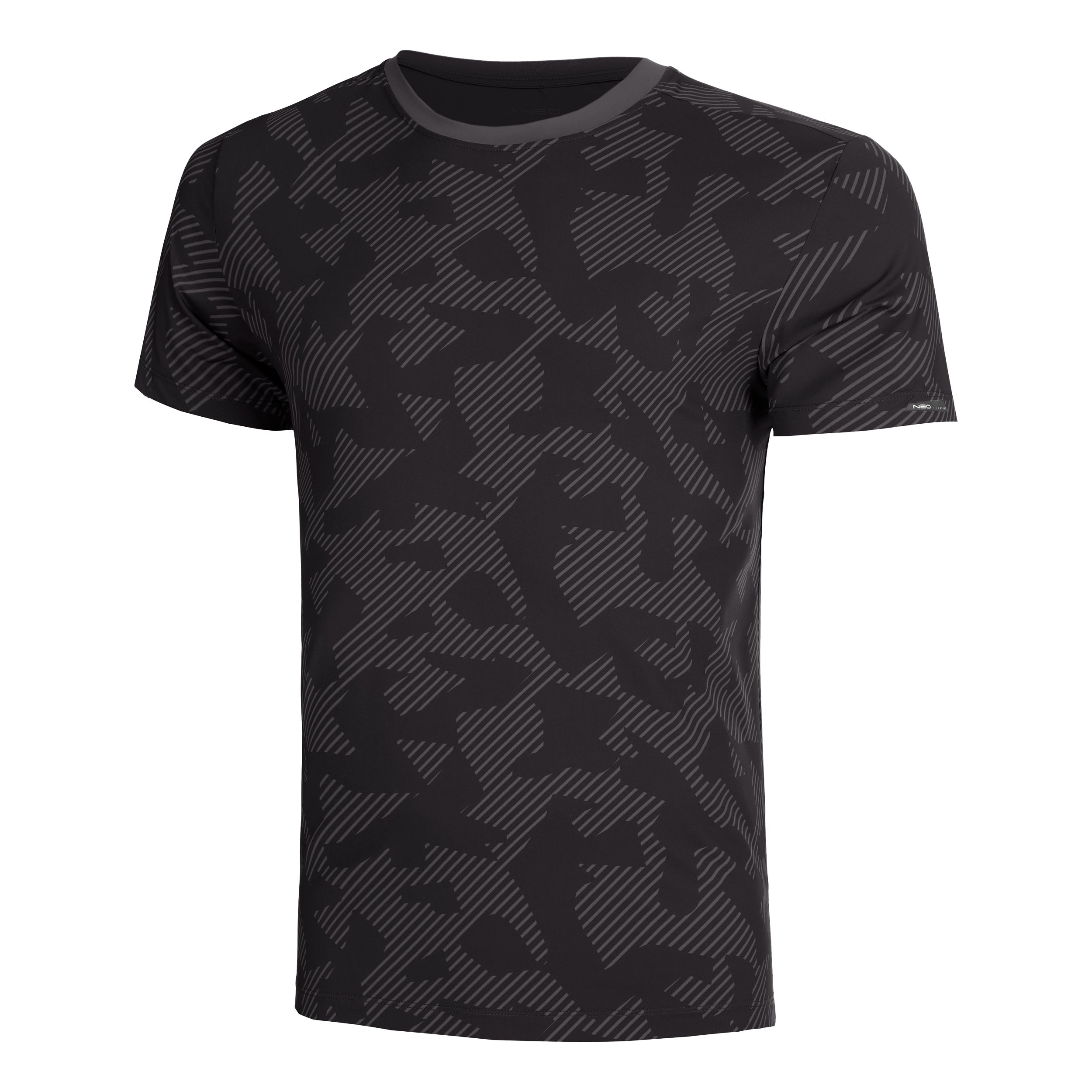 NEO Feel the Vybe AOP Camicia da corsa Uomini-nero