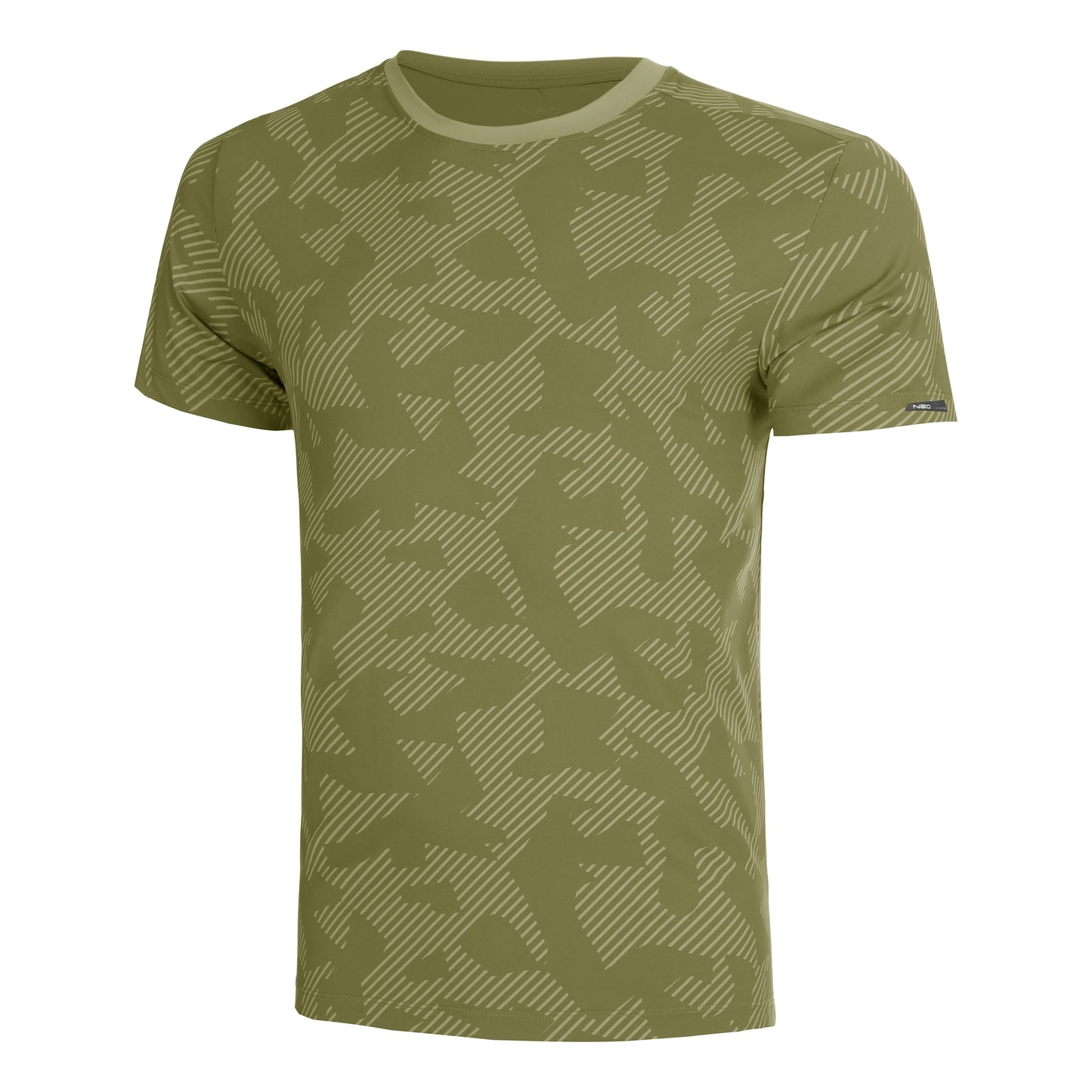 NEO Feel the Vybe AOP Camicia da corsa Uomini-oliva