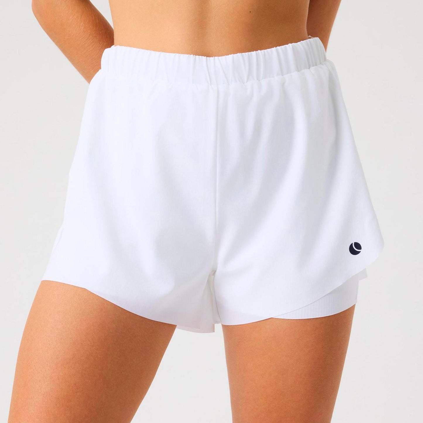 Björn Borg Ace 2 In 1 Pantaloncini Donna - bianco