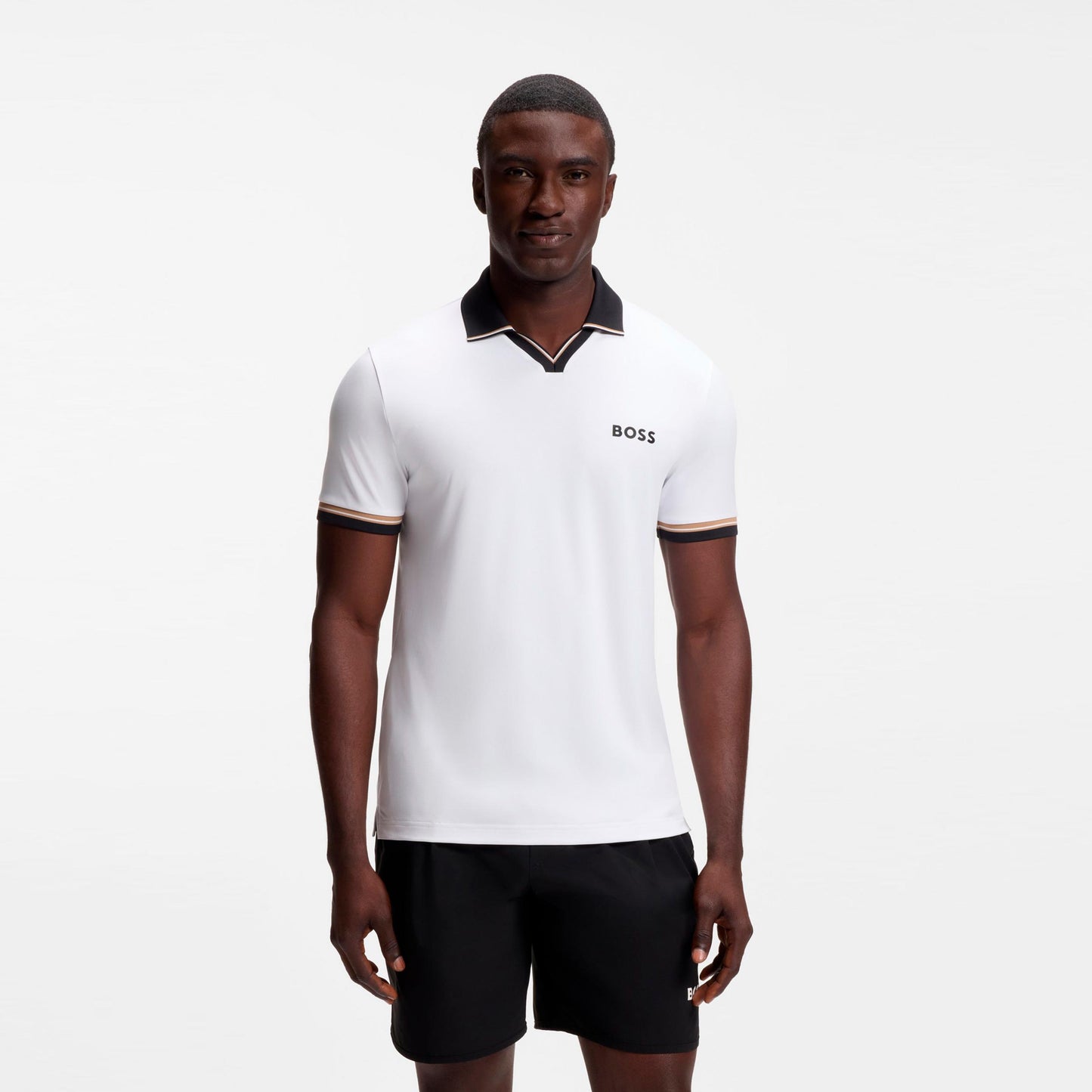 BOSS Serve 2 Polo Uomini-bianco
