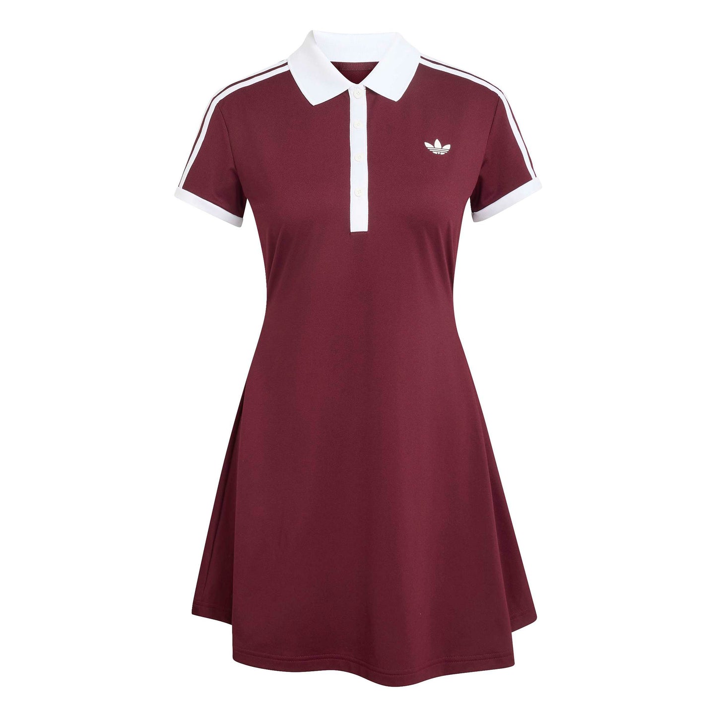adidas Classics Abito Donna - vino rosso, bianco