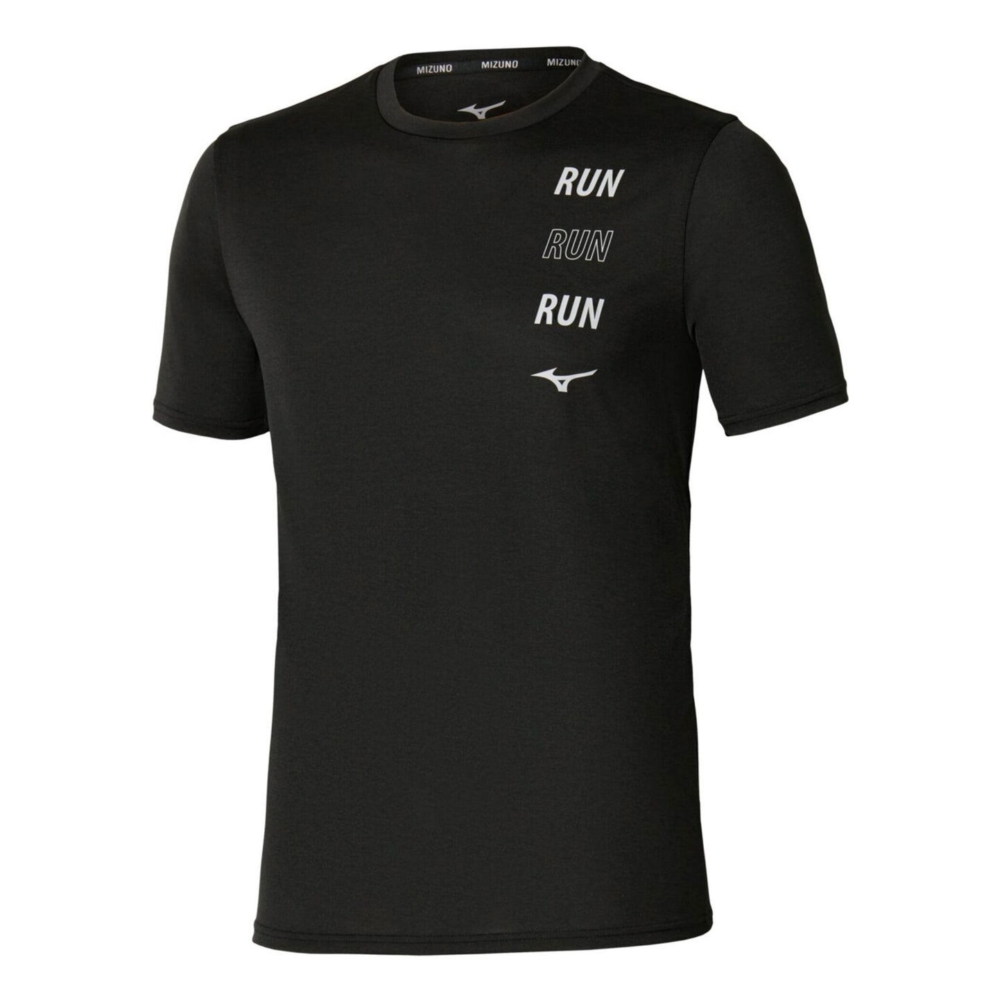 Mizuno Core Run Camicia da corsa Uomini - nero