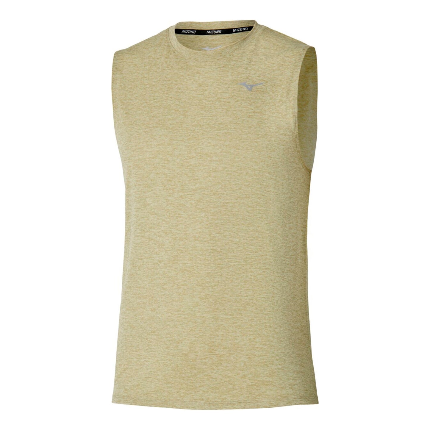 Mizuno Core Impulse Camicia da corsa Uomini - beige