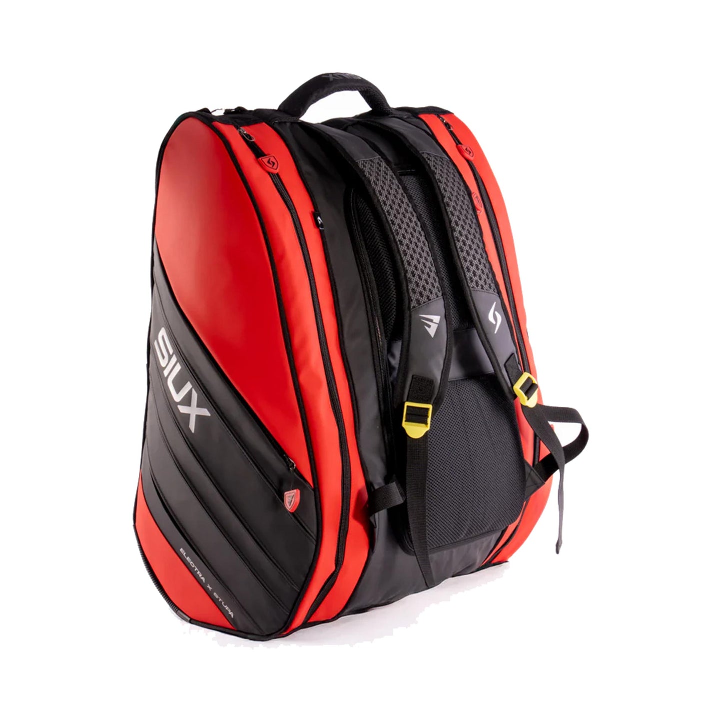 Siux ELECTRA STUPA Borsa per racchetta da padel - rosso, nero