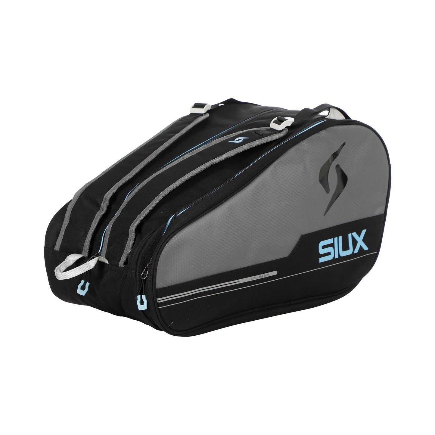 Siux PULSE Borsa per racchetta da padel - nero, blu