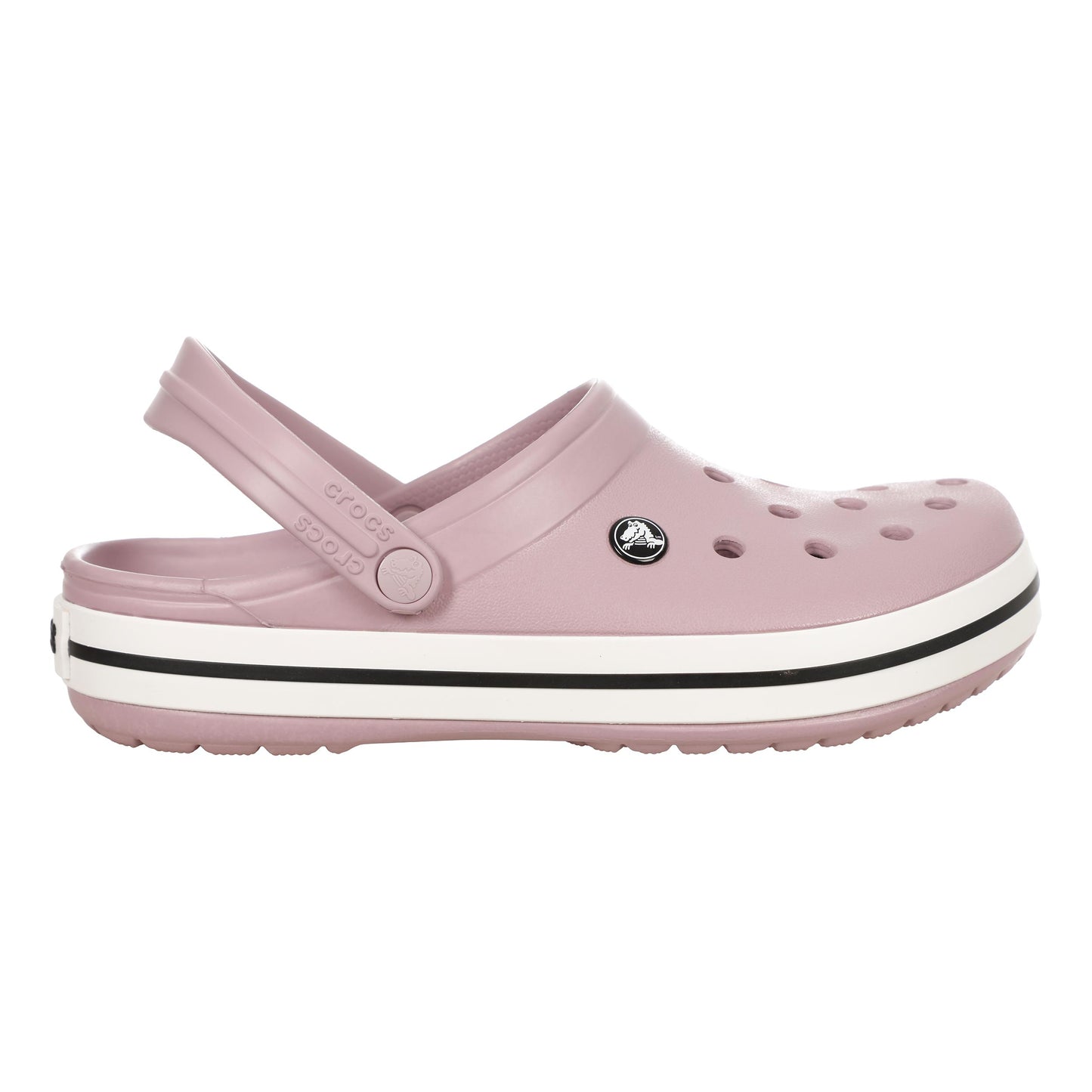 Crocs Crocband Clog Ciabatte Unisex - lilla, bianco
