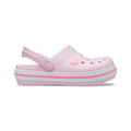 Crocband Clog Ciabatte Bambini - rosa, bianco