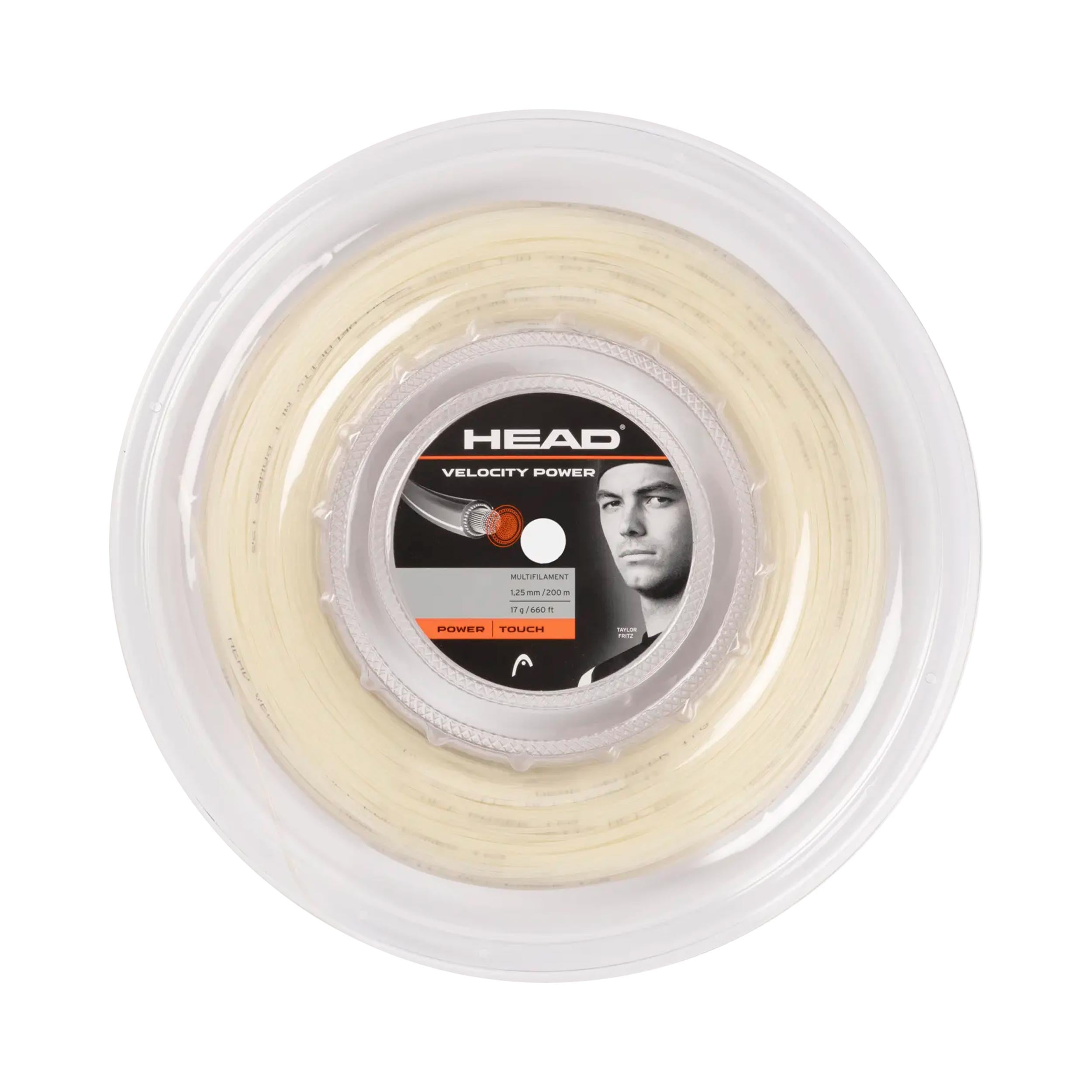 HEAD Velocity MLT Power Rotolo di corde 200m - colori naturali