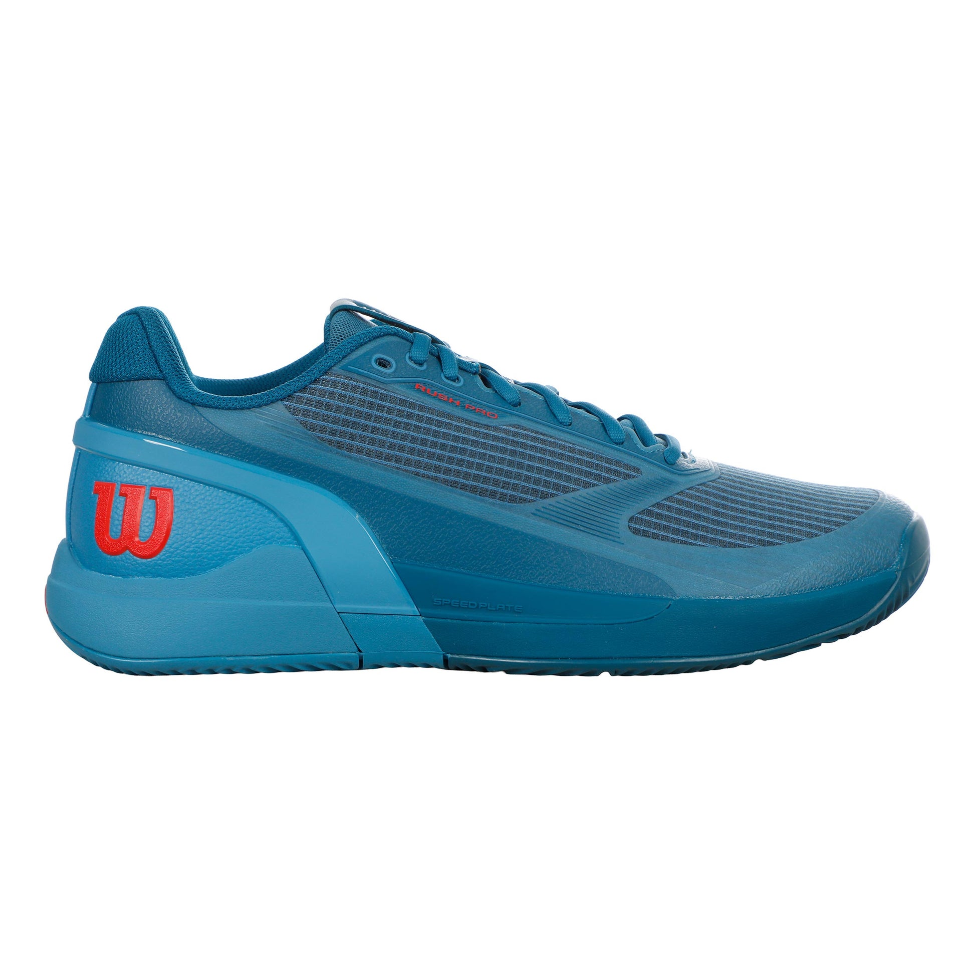 Wilson Rush Pro 5 Scarpa per terra rossa Uomini - blu, corallo