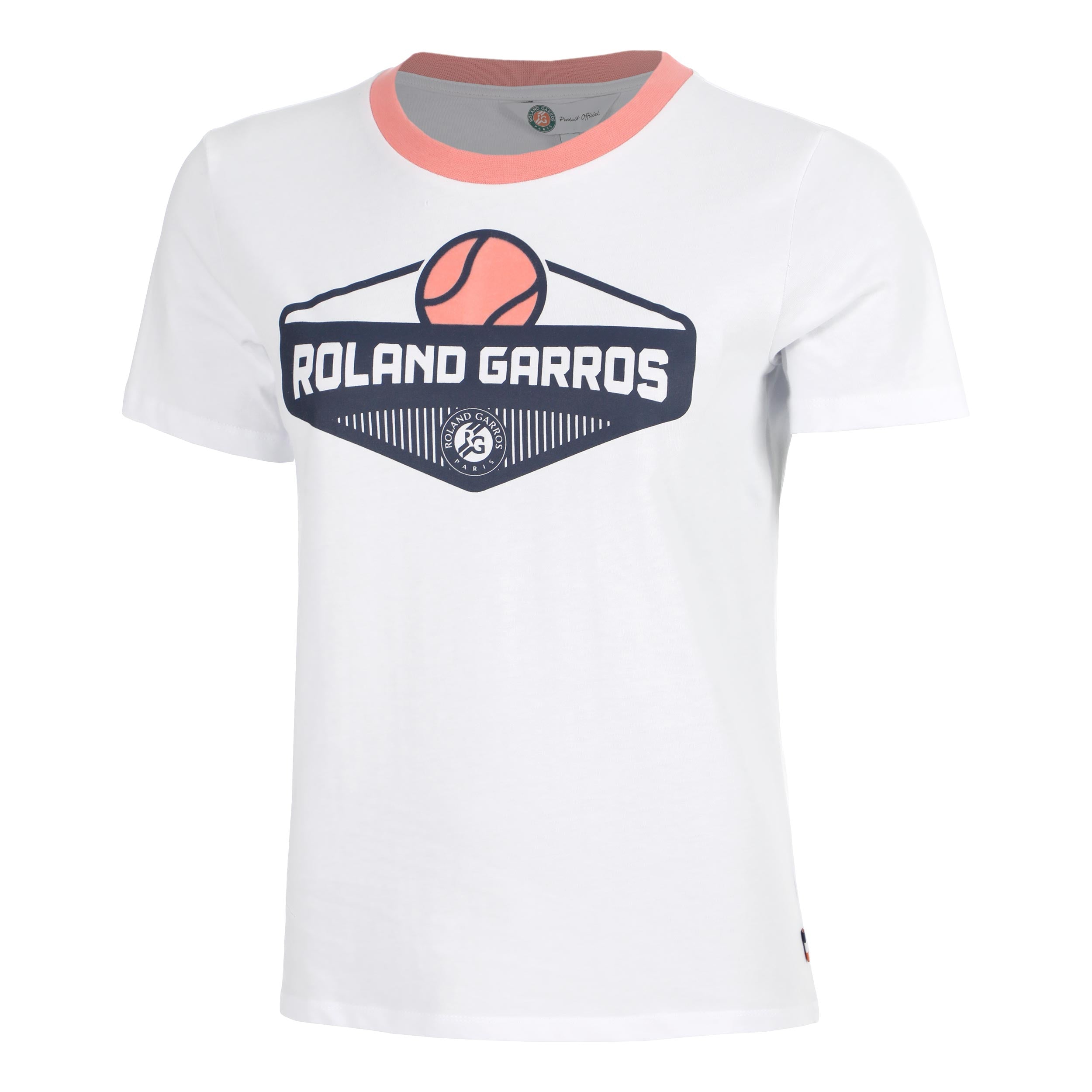 Roland Garros Graphic Maglietta Donna - bianco