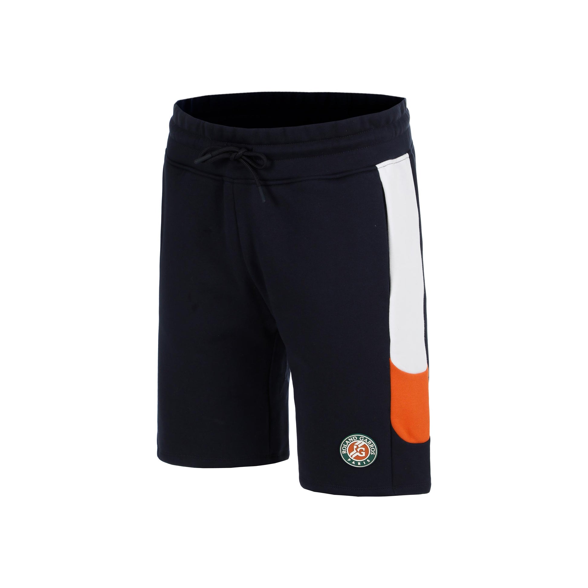 Roland Garros Stripes Pantaloncini Uomini - blu scuro