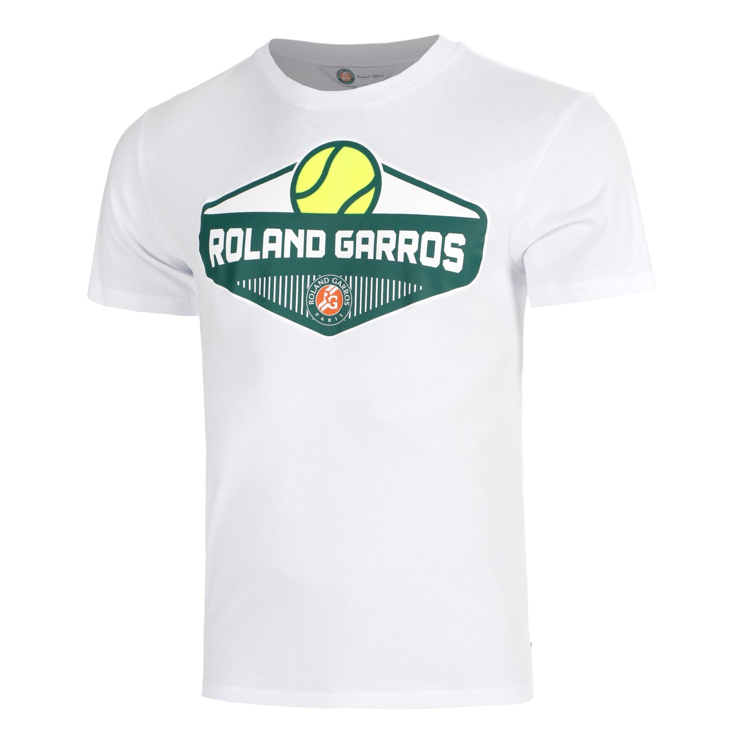 Roland Garros Graphic Maglietta Uomini - bianco