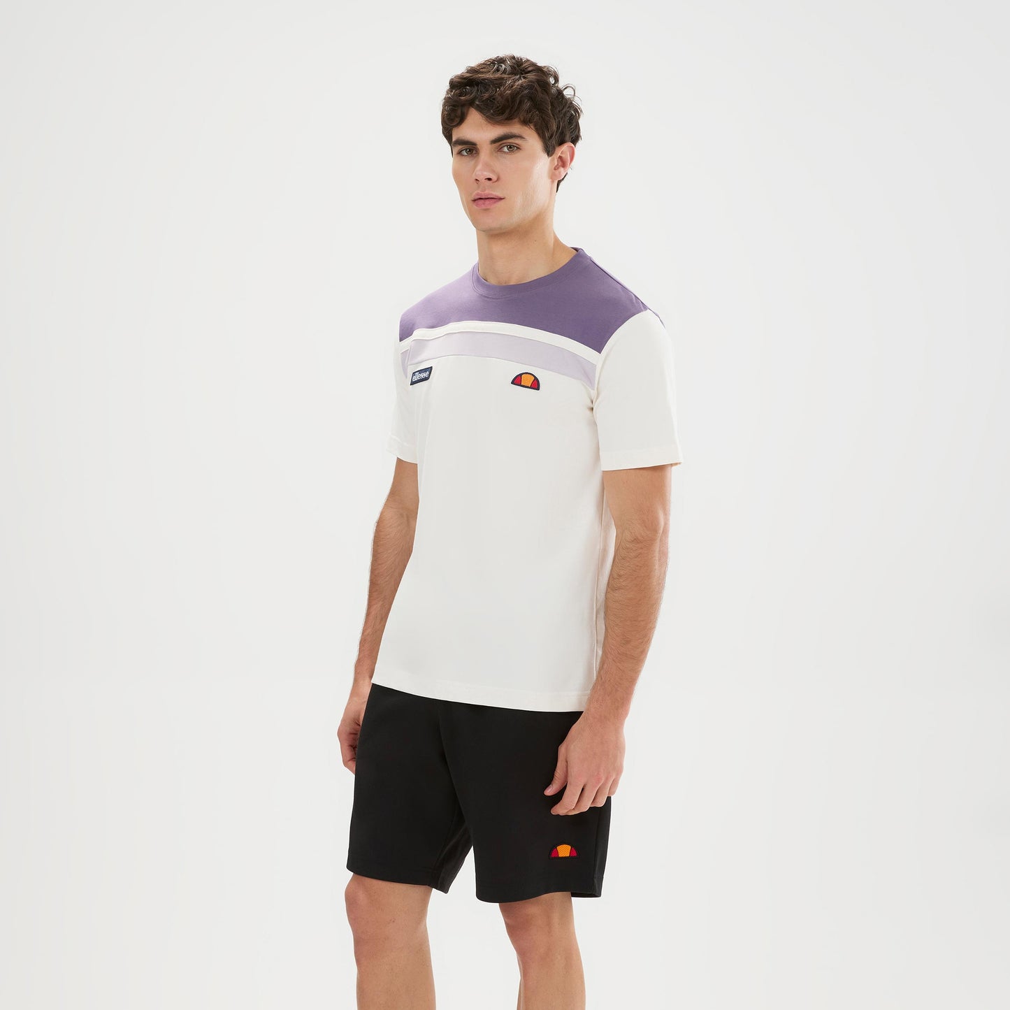 Ellesse Vignola Maglietta Uomini - crema, lilla