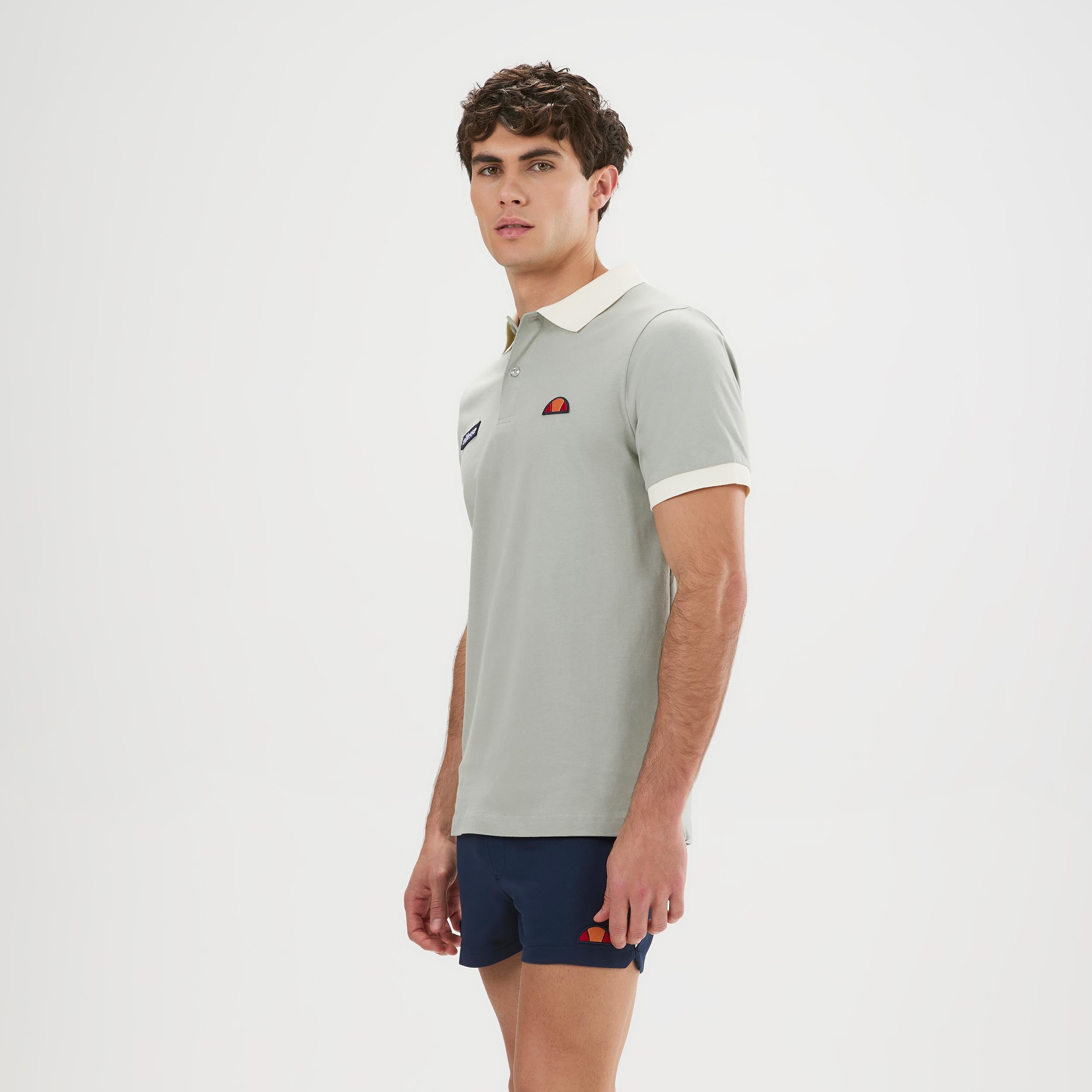 Ellesse Lessepsia Polo Uomini - grigio, nero