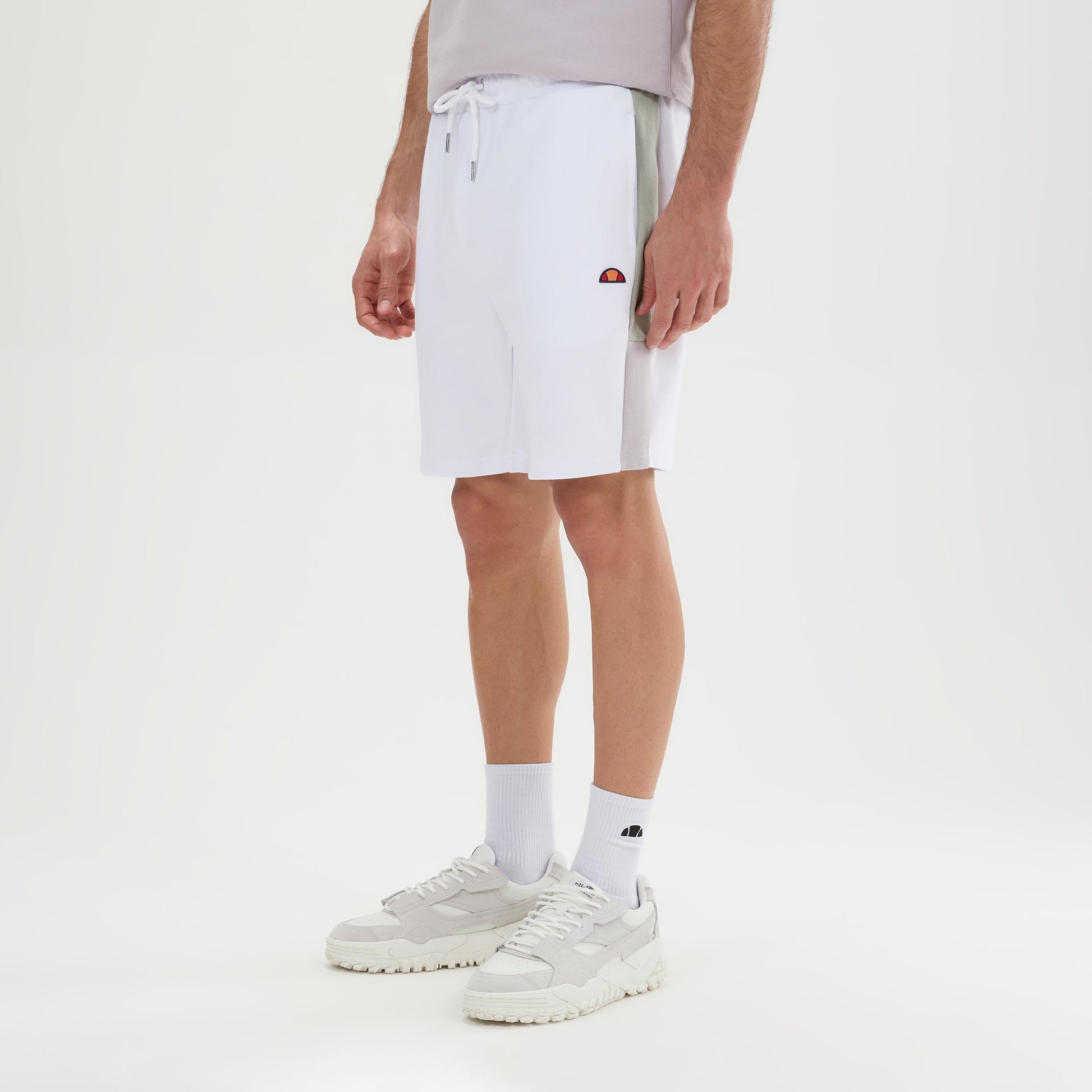 Ellesse Turi Pantaloncini Uomini - bianco, grigio