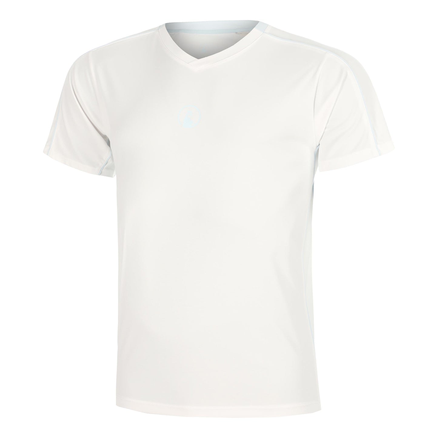 Quiet Please Memories Topspin V-Neck Maglietta Uomini - bianco sporco