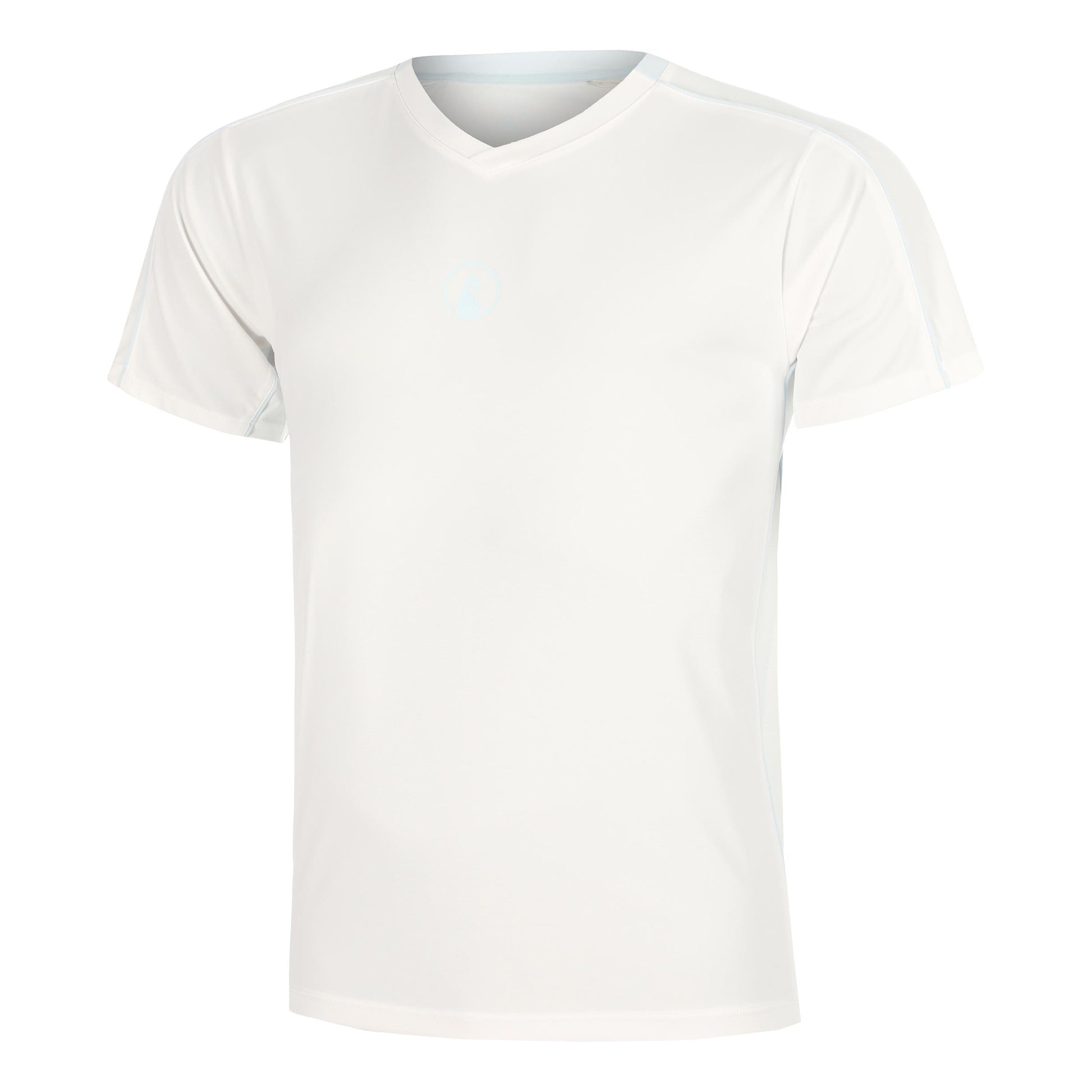 Quiet Please Memories Topspin V-Neck Maglietta Uomini - bianco sporco