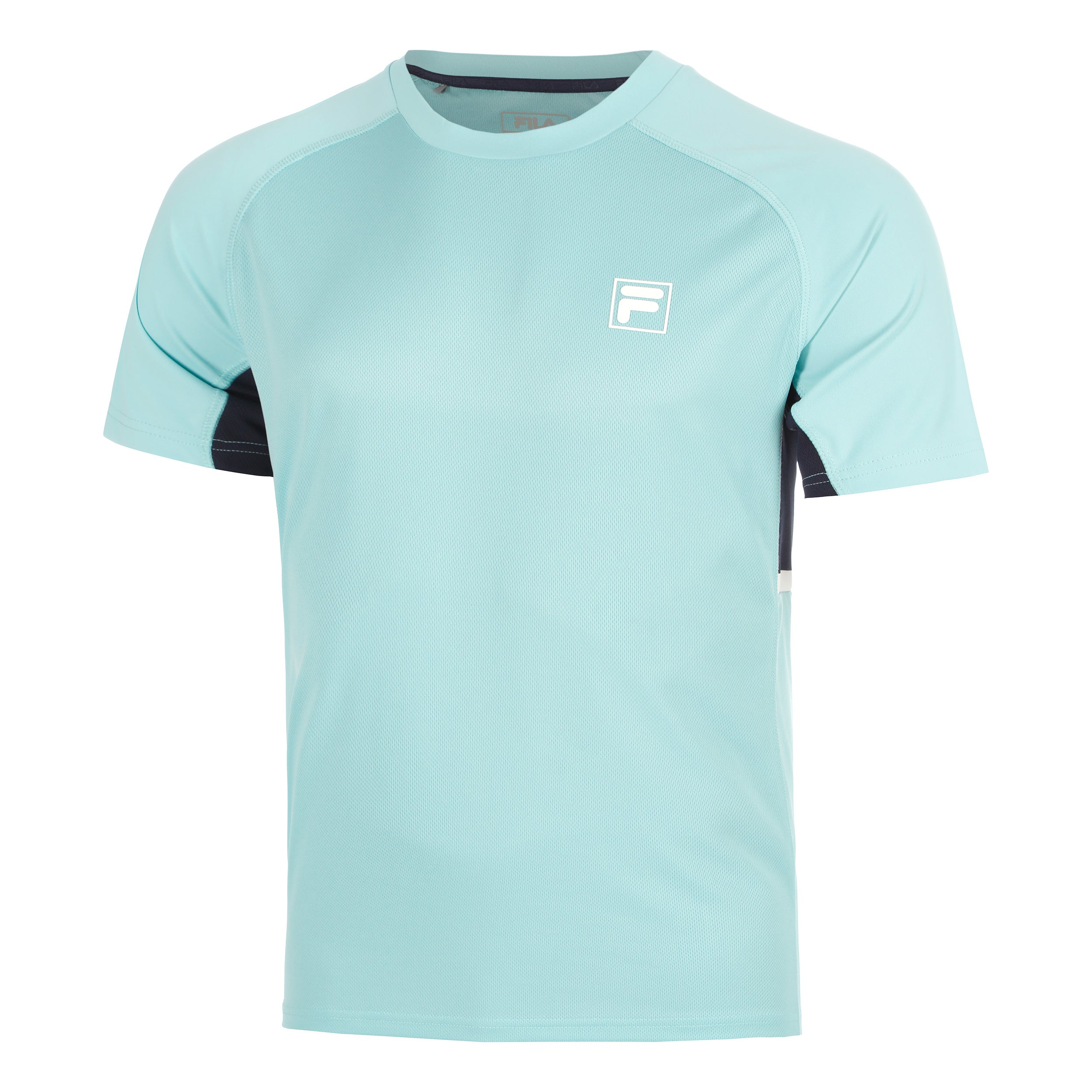 Fila Thilo Maglietta Uomini - menta, blu scuro